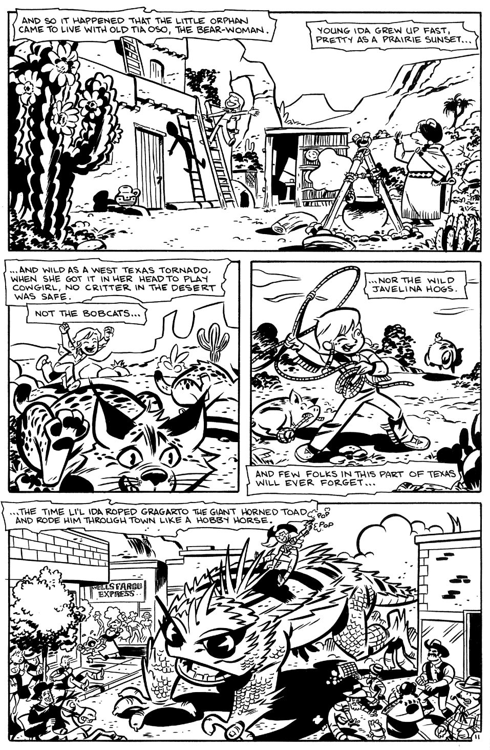 Read online Mutant, Texas: Tales of Sheriff Ida Red comic -  Issue #1 - 14