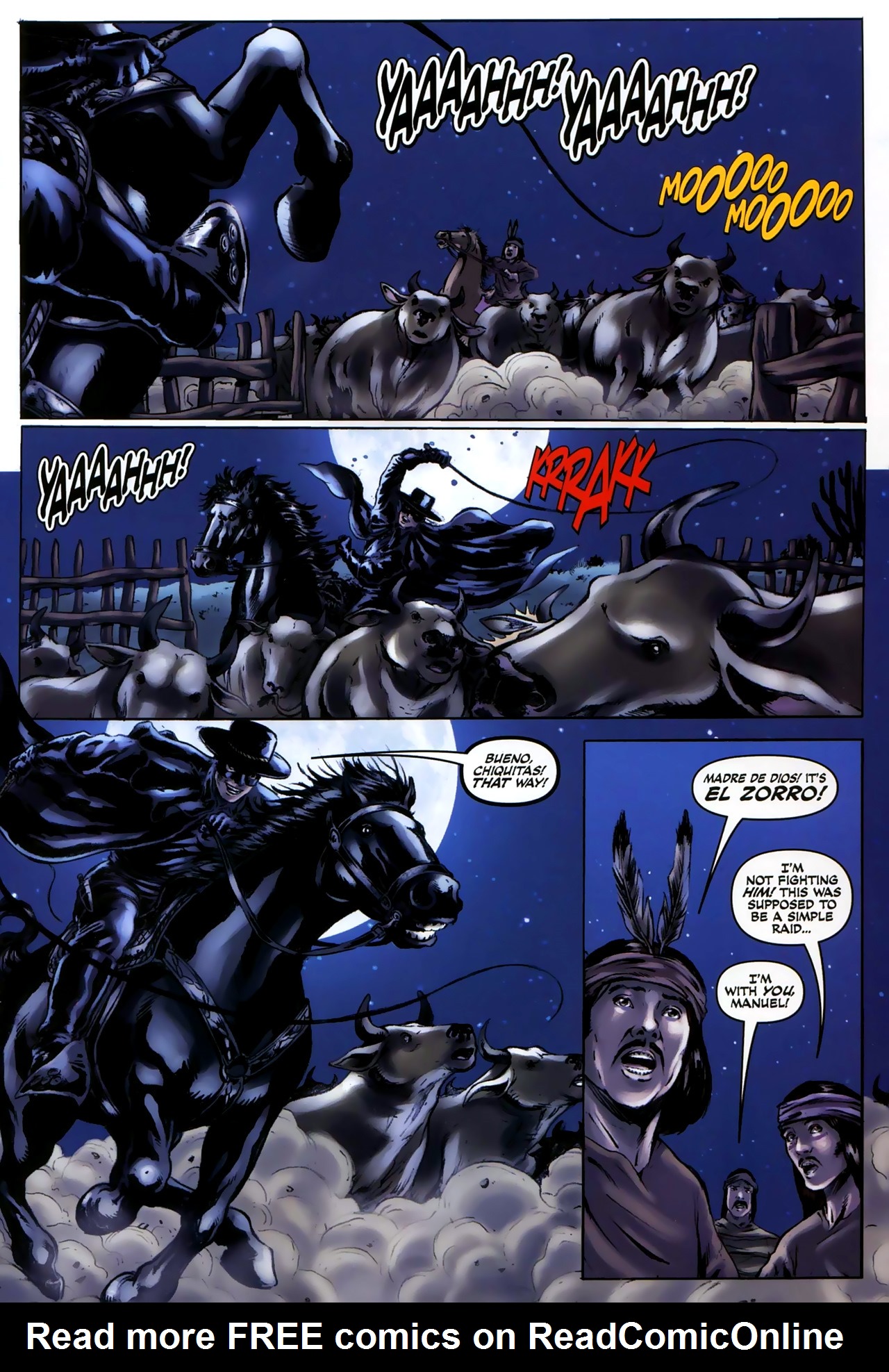 Read online Zorro (2008) comic -  Issue #9 - 17