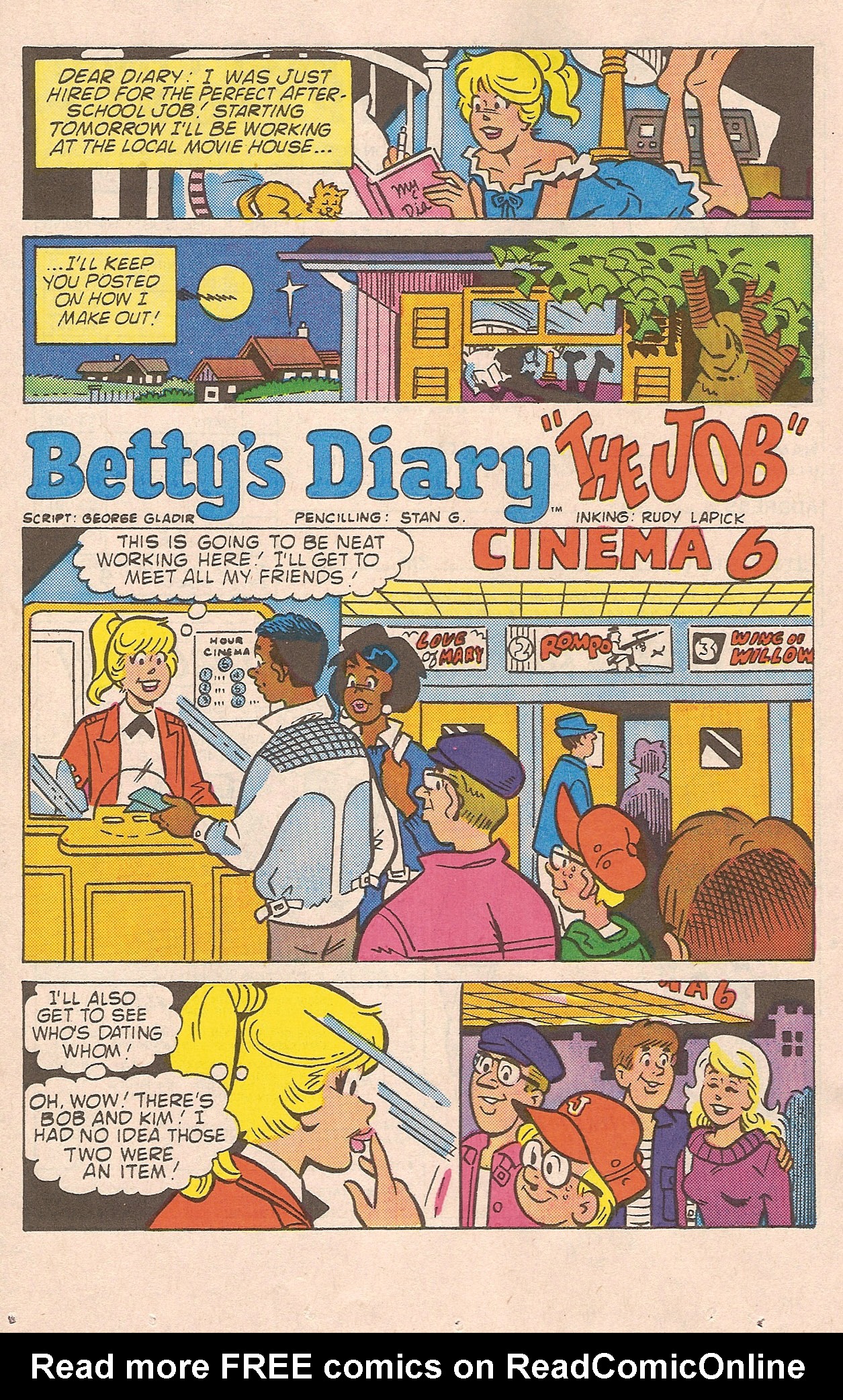 Read online Betty's Diary comic -  Issue #22 - 20