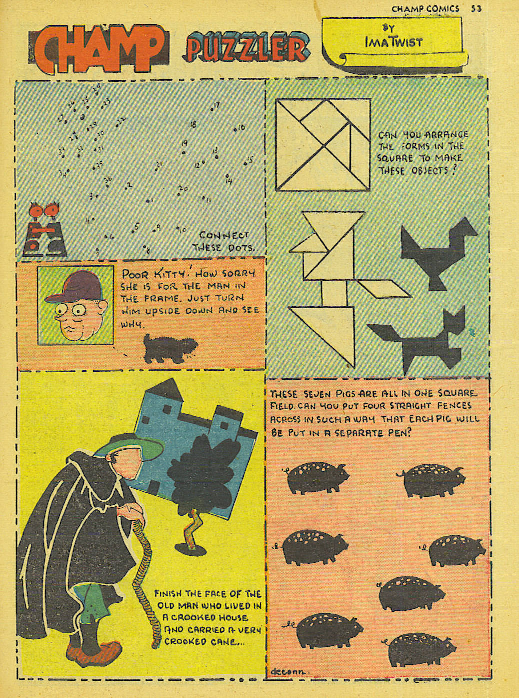 Read online Champ Comics comic -  Issue #17 - 54