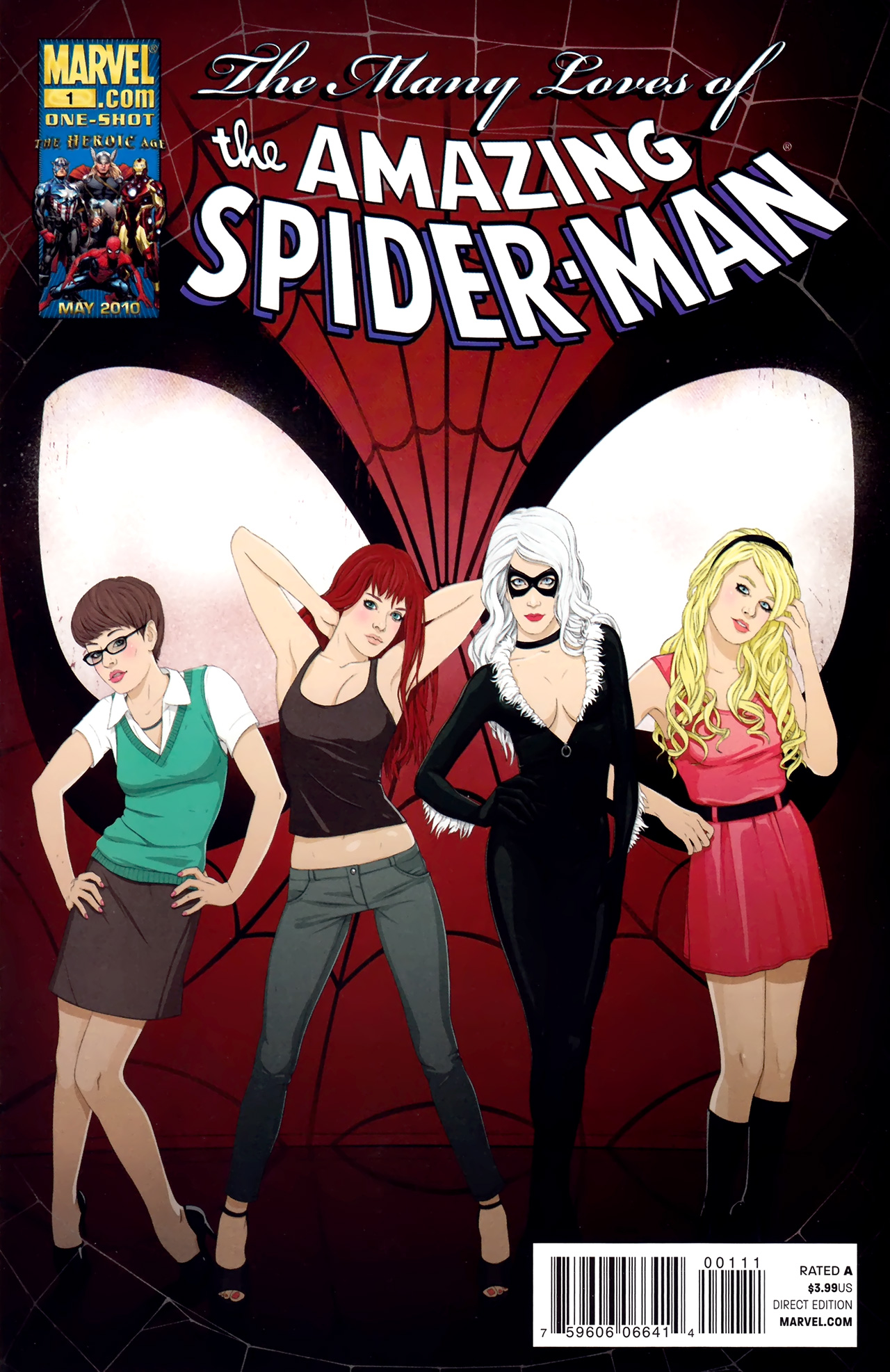 Read online The Many Loves Of The Amazing Spider-Man comic -  Issue # Full - 1