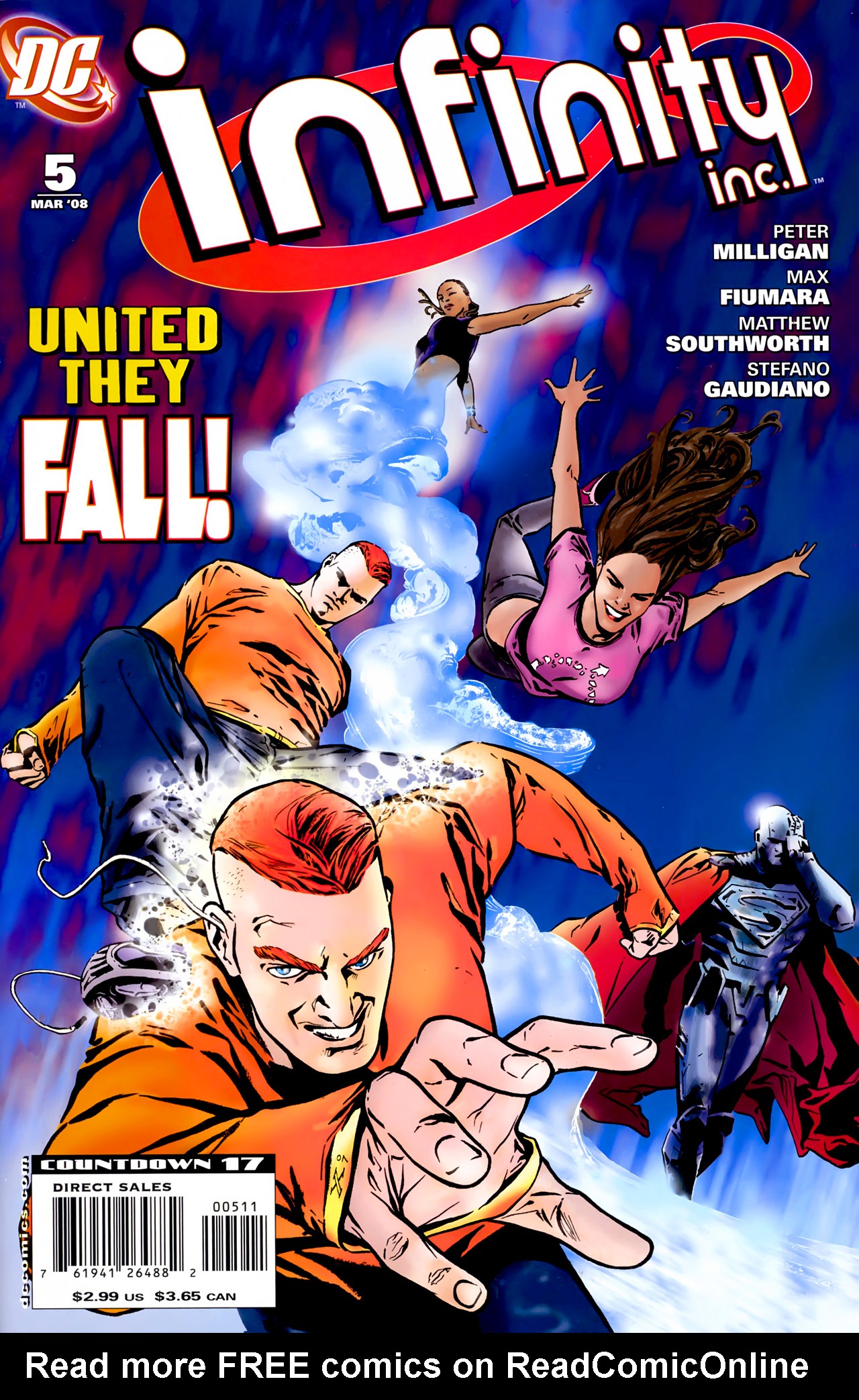 Read online Infinity Inc. (2007) comic -  Issue #5 - 1