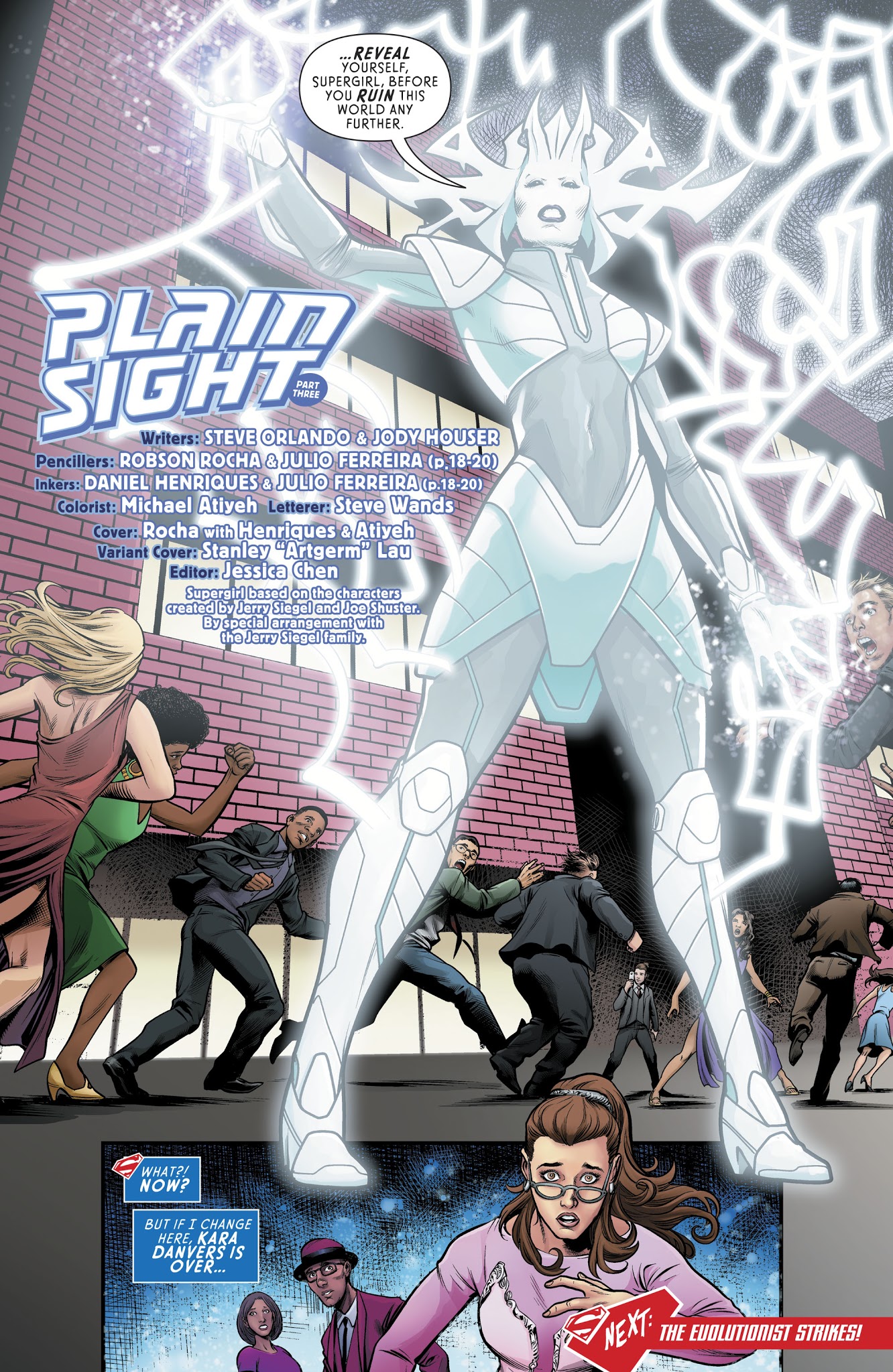 Read online Supergirl (2016) comic -  Issue #17 - 22