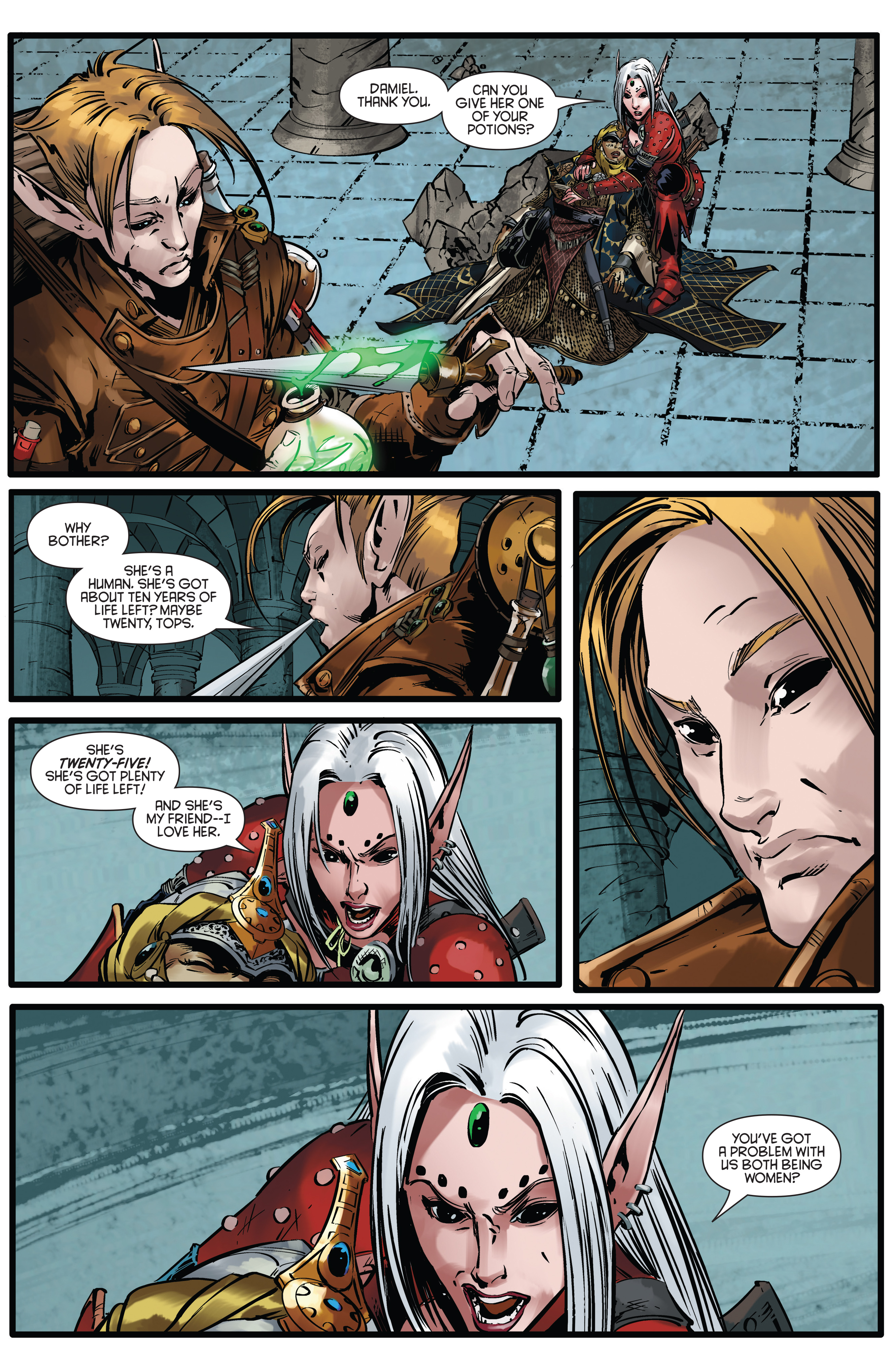 Read online Pathfinder: Hollow Mountain comic -  Issue #5 - 16