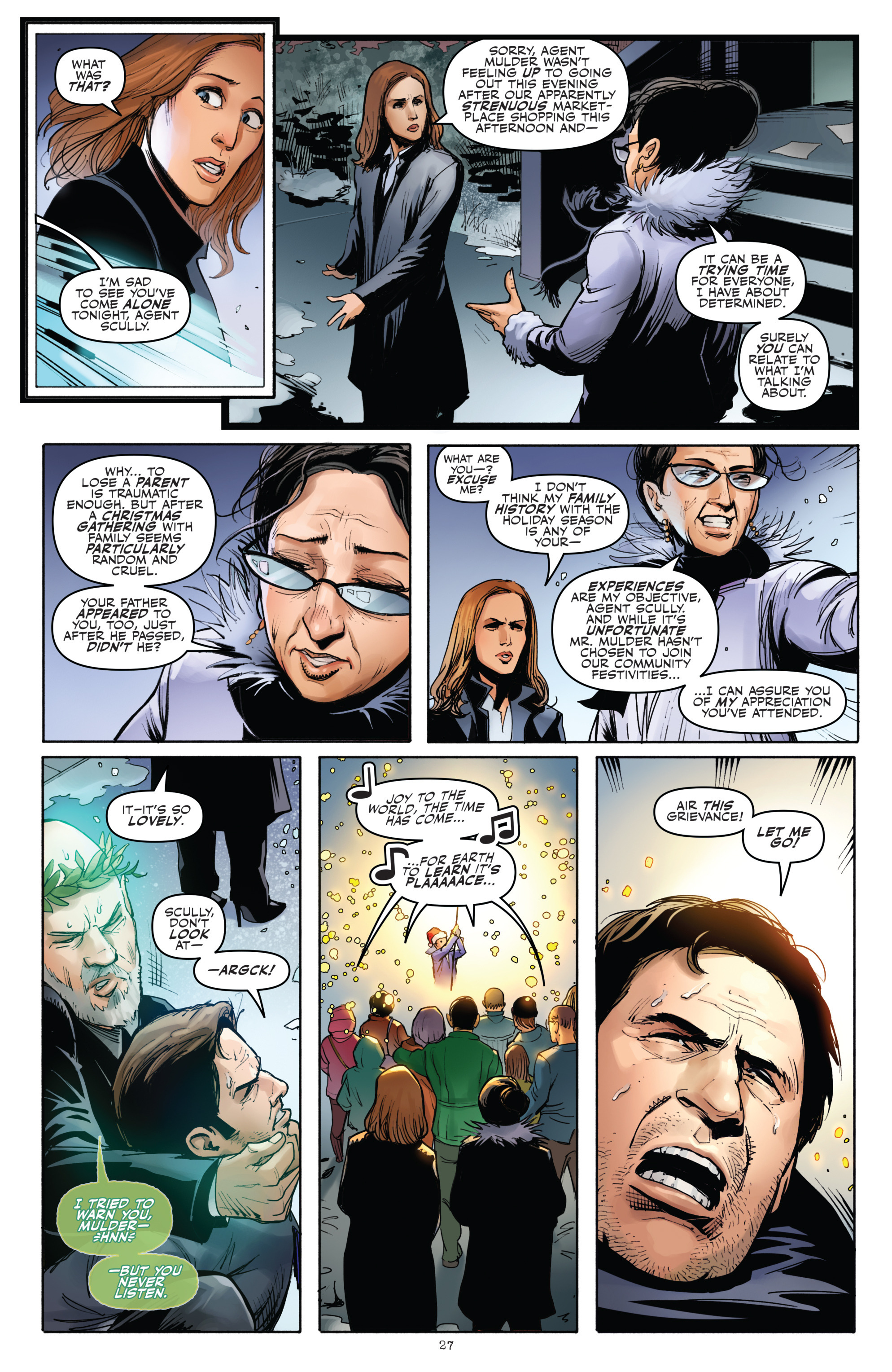 Read online The X-Files X-Mas Special comic -  Issue # Full - 29