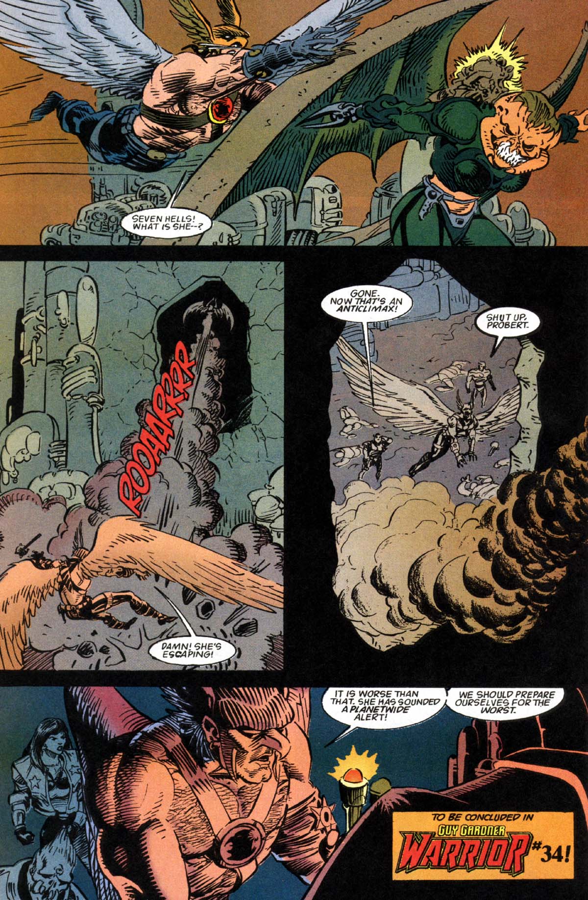 Read online Justice League America comic -  Issue #102b - 23