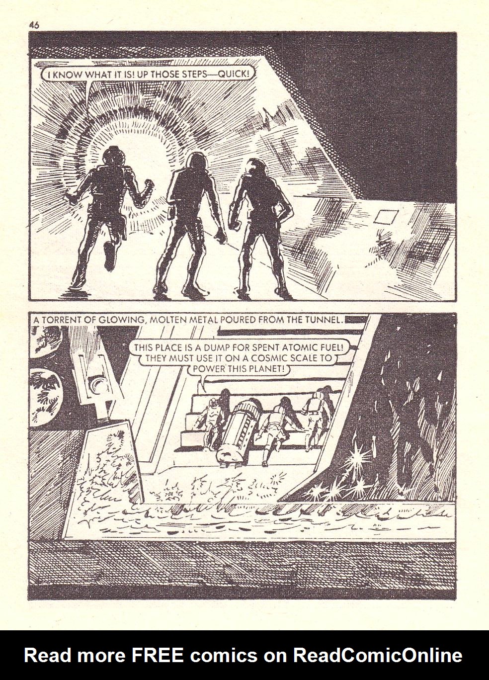 Read online Starblazer comic -  Issue #43 - 46