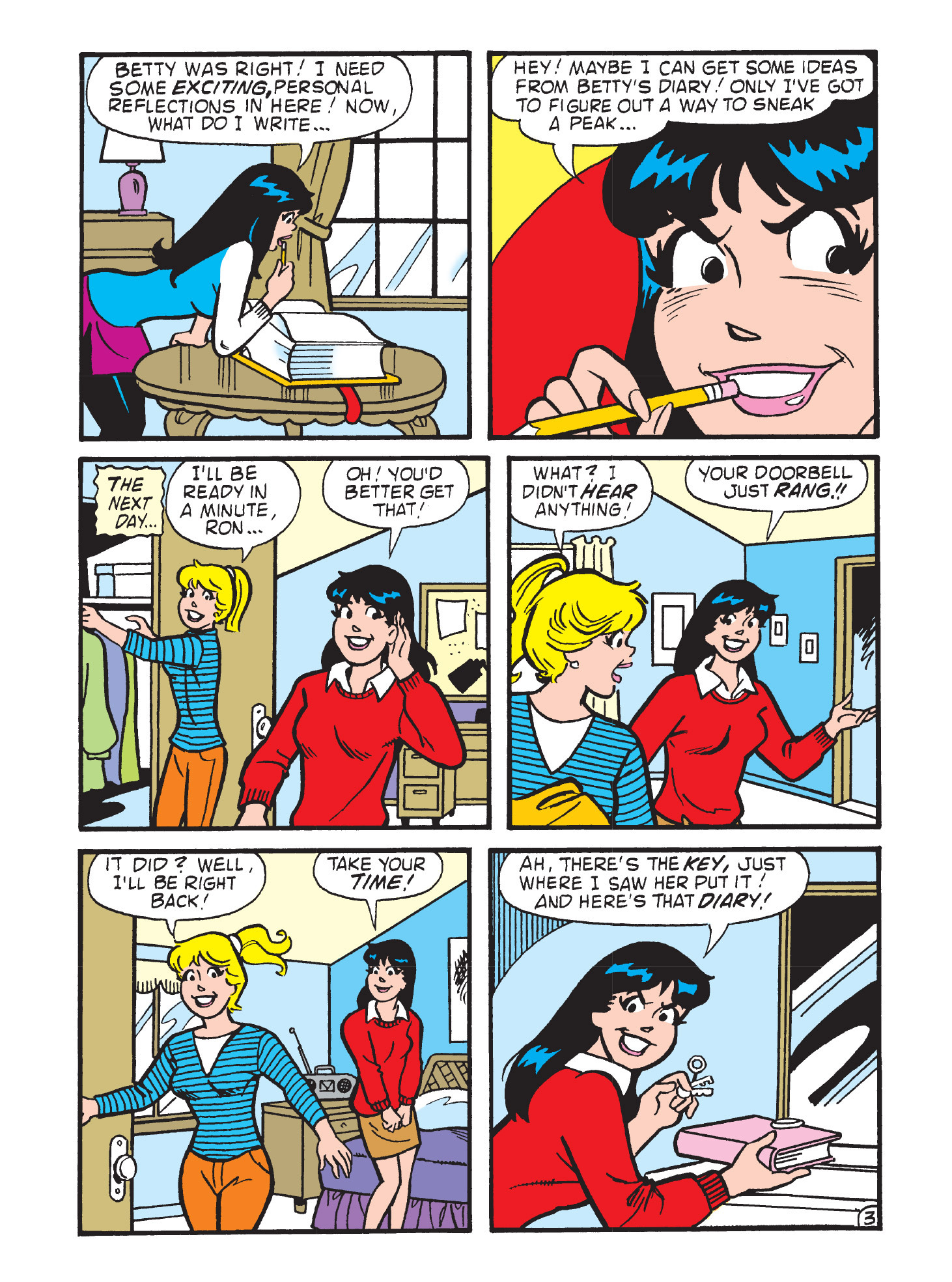 Read online Betty and Veronica Double Digest comic -  Issue #205 - 105