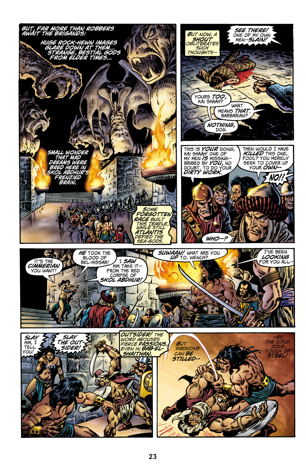 Read online The Chronicles of Conan comic -  Issue # TPB 5 (Part 1) - 23