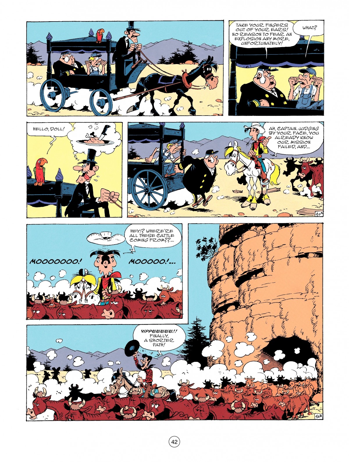 Read online A Lucky Luke Adventure comic -  Issue #53 - 42
