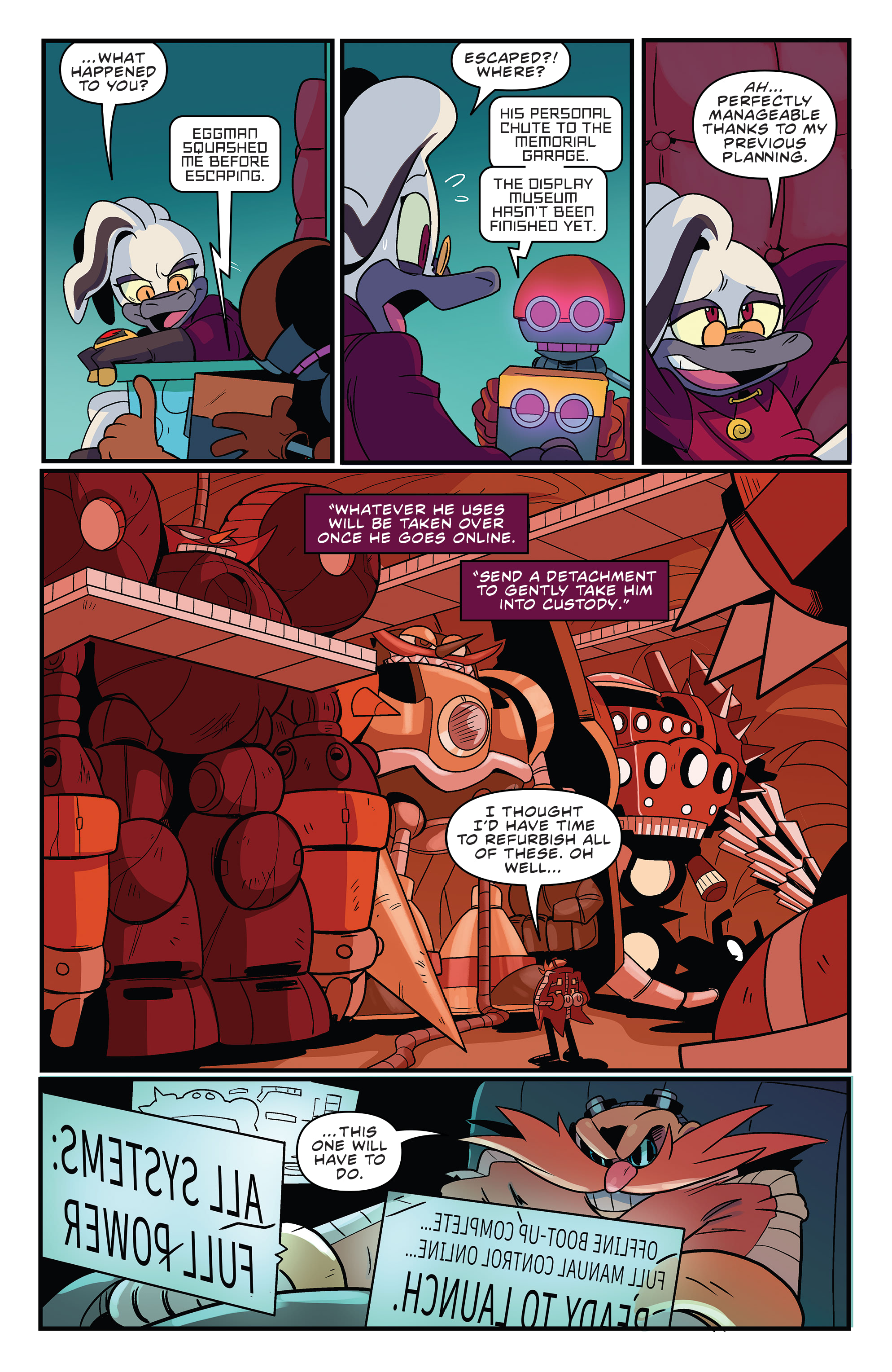 Read online Sonic the Hedgehog: Imposter Syndrome comic -  Issue #4 - 23