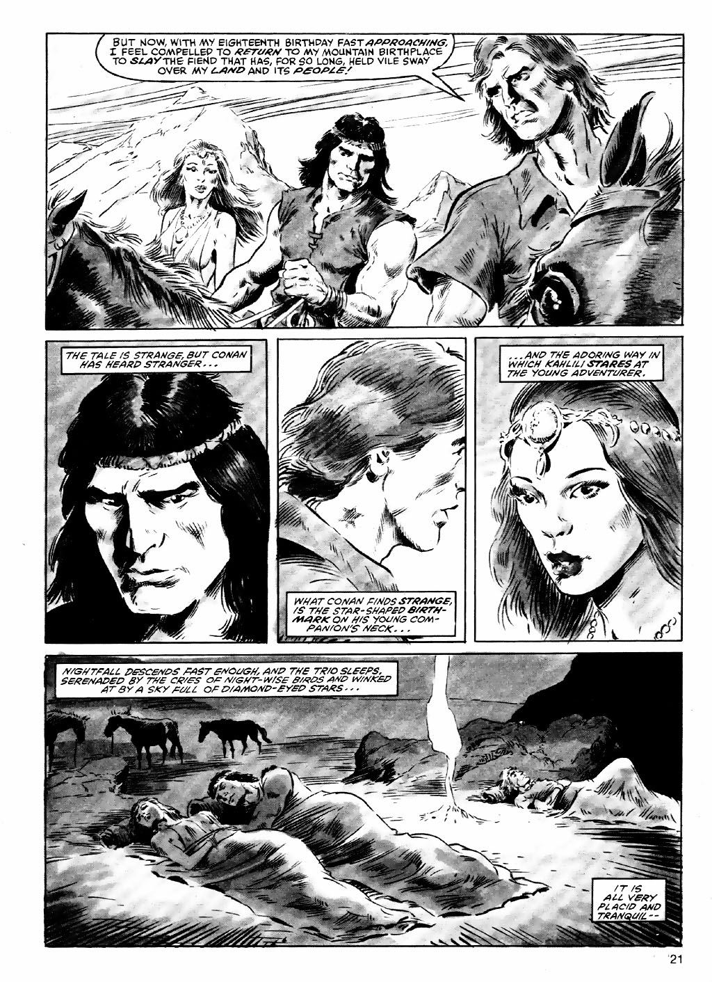 The Savage Sword Of Conan issue 84 - Page 21