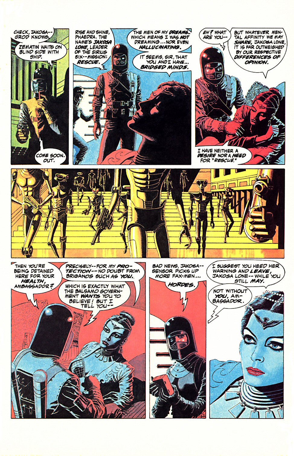 Read online Six From Sirius comic -  Issue #1 - 17