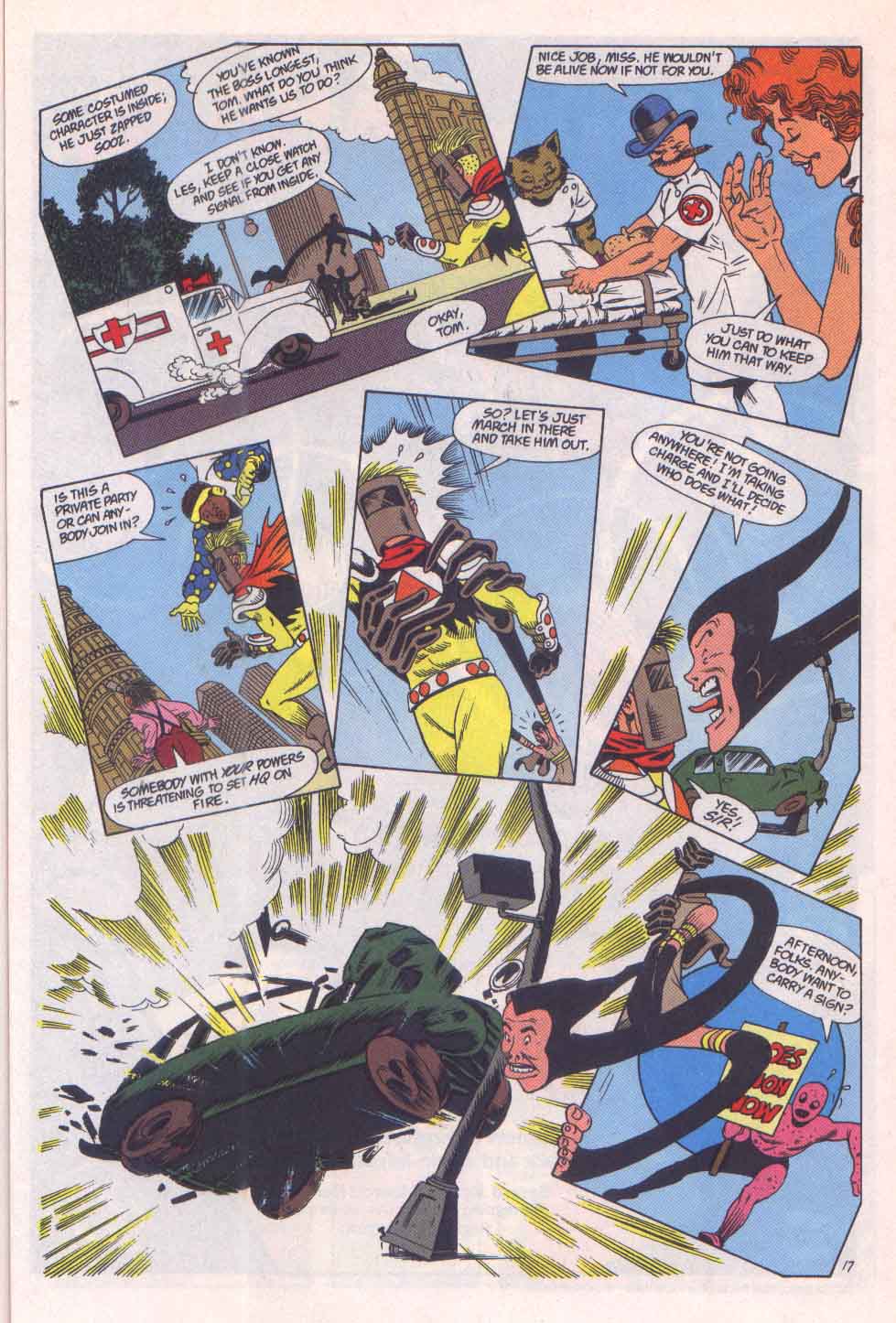 Read online Hero Hotline comic -  Issue #5 - 18