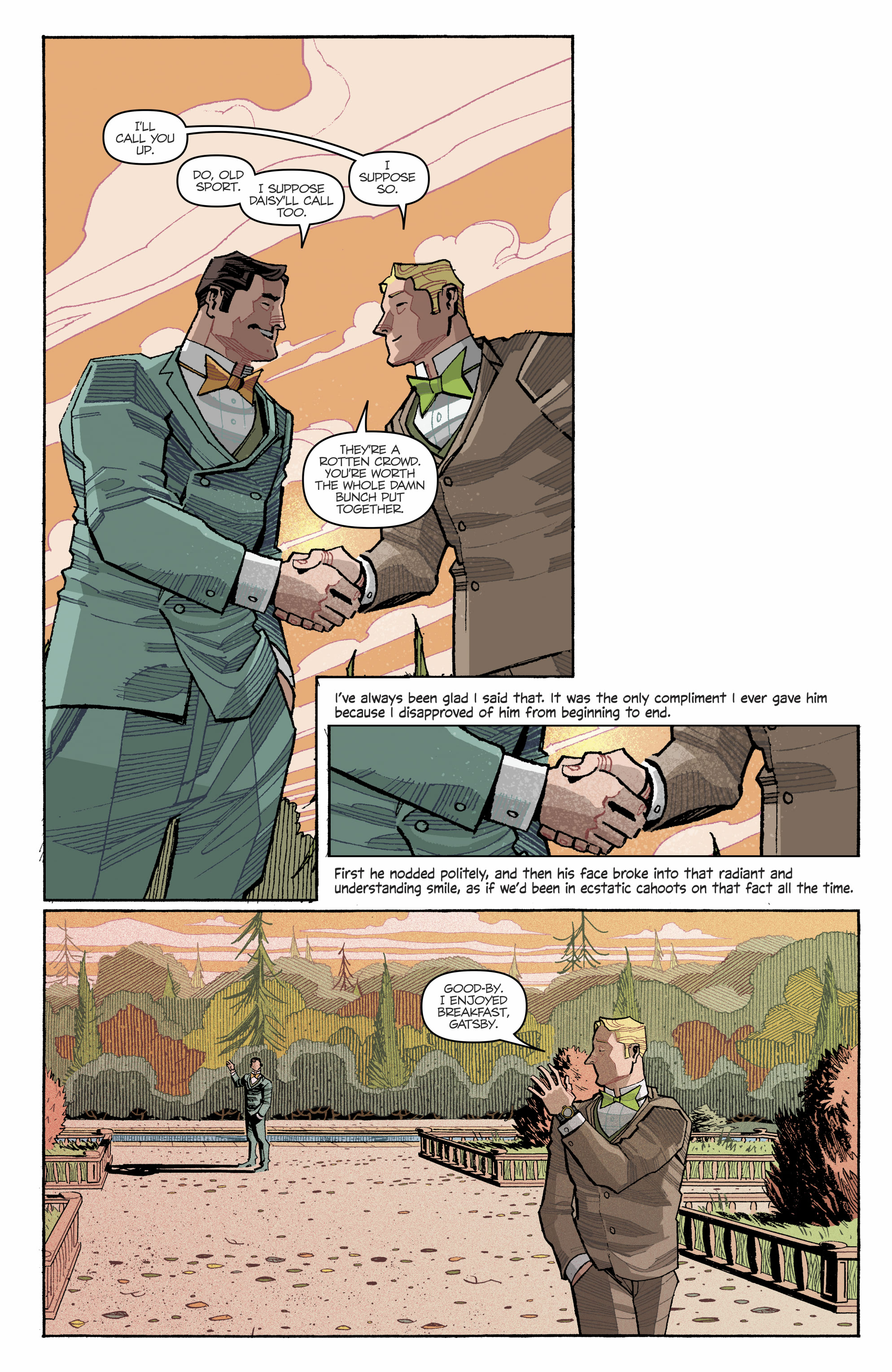 Read online The Great Gatsby comic -  Issue #6 - 20
