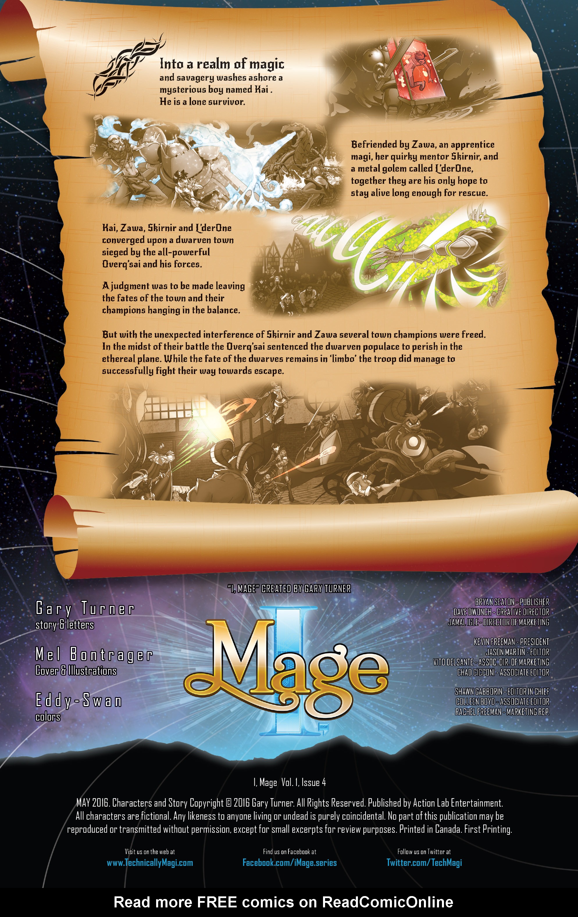 Read online I, Mage comic -  Issue #4 - 2