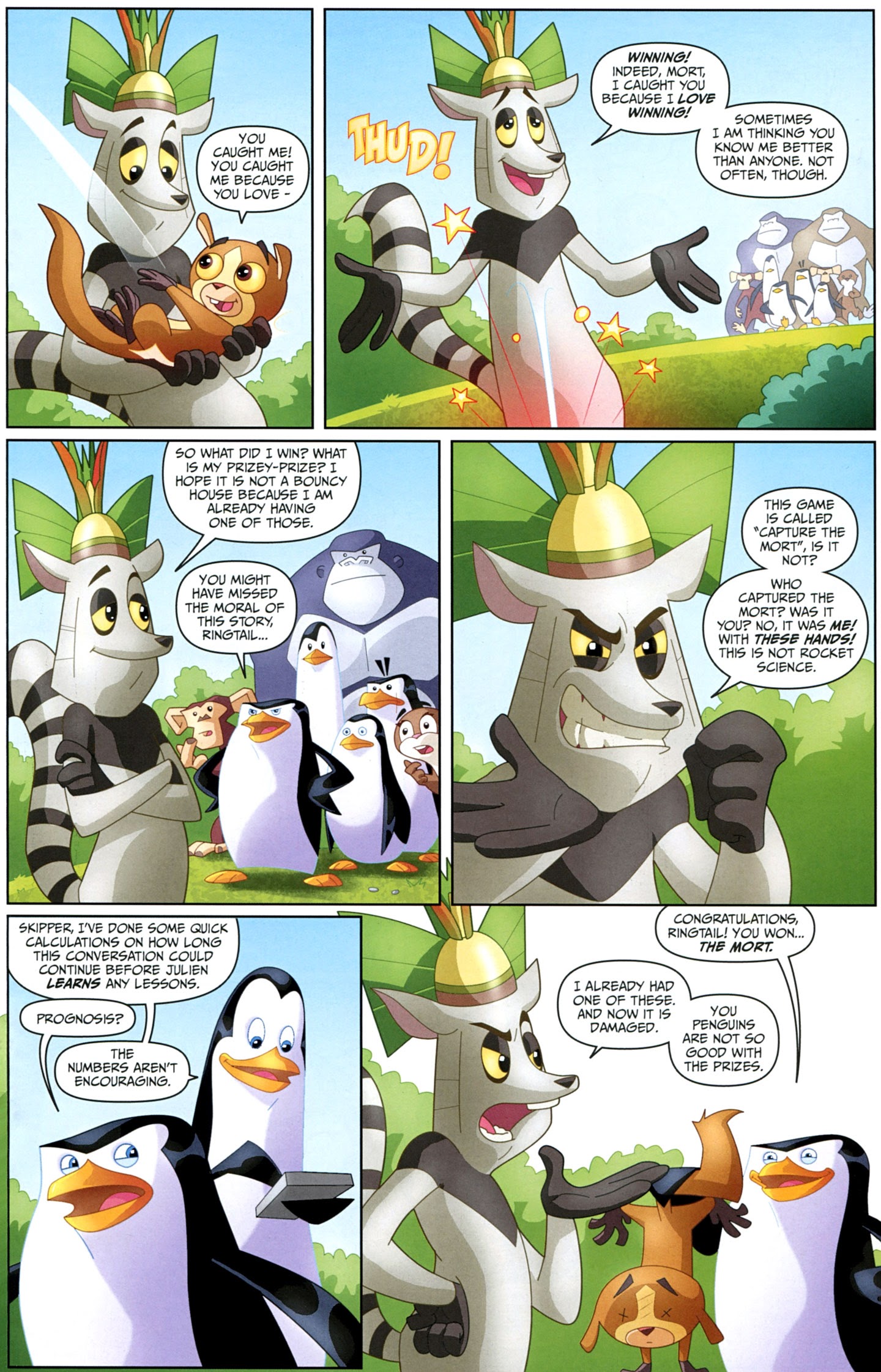 Read online The Penguins of Madagascar comic -  Issue # Full - 17