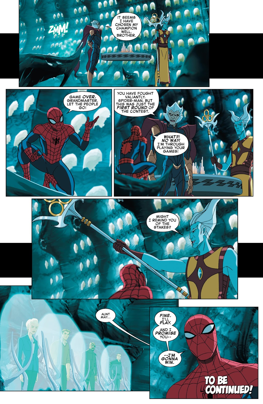 Marvel Universe Ultimate Spider-Man: Contest of Champions issue 1 - Page 22