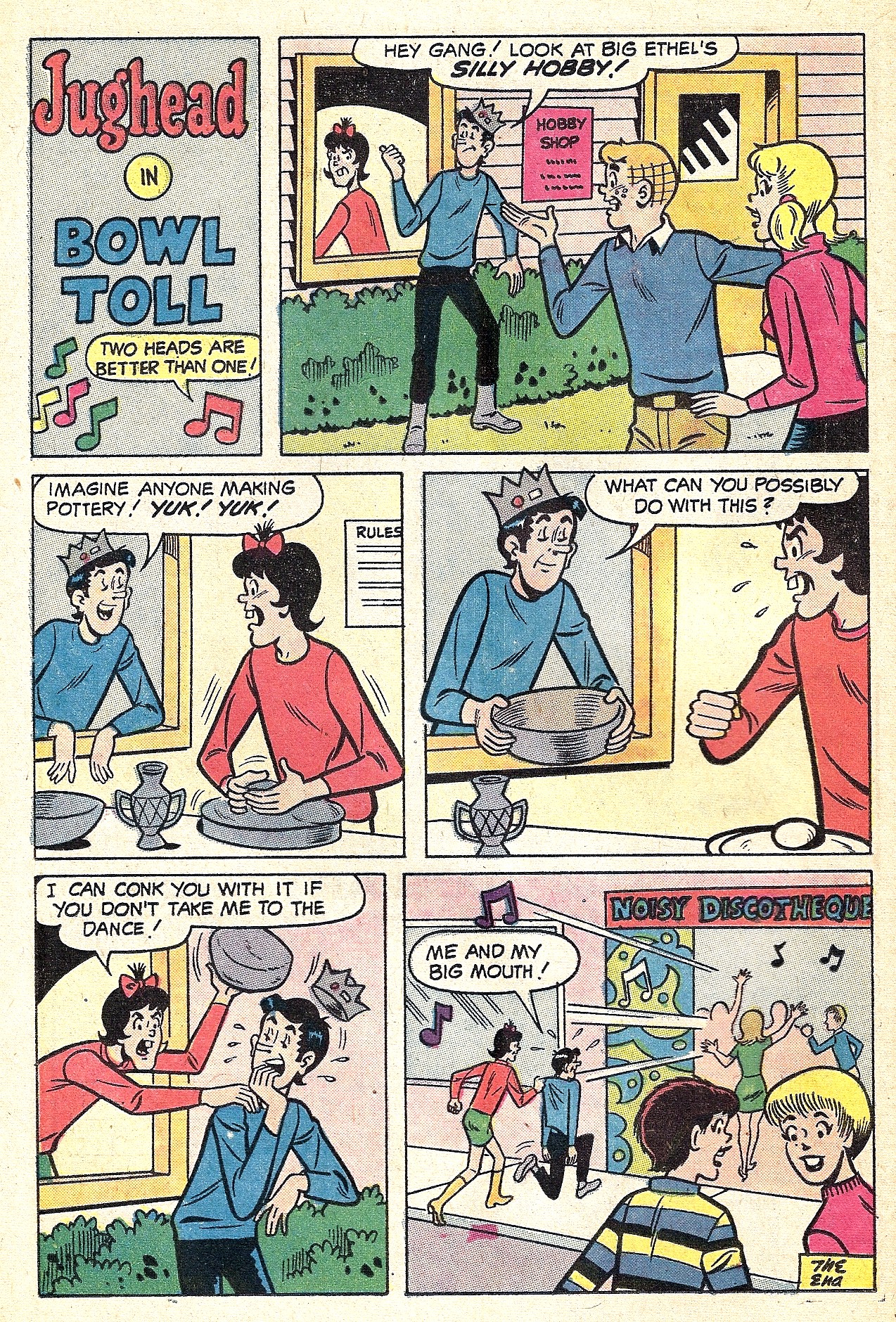 Read online Jughead's Jokes comic -  Issue #34 - 38