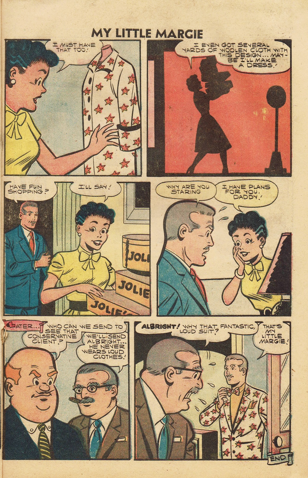 Read online My Little Margie (1954) comic -  Issue #20 - 17