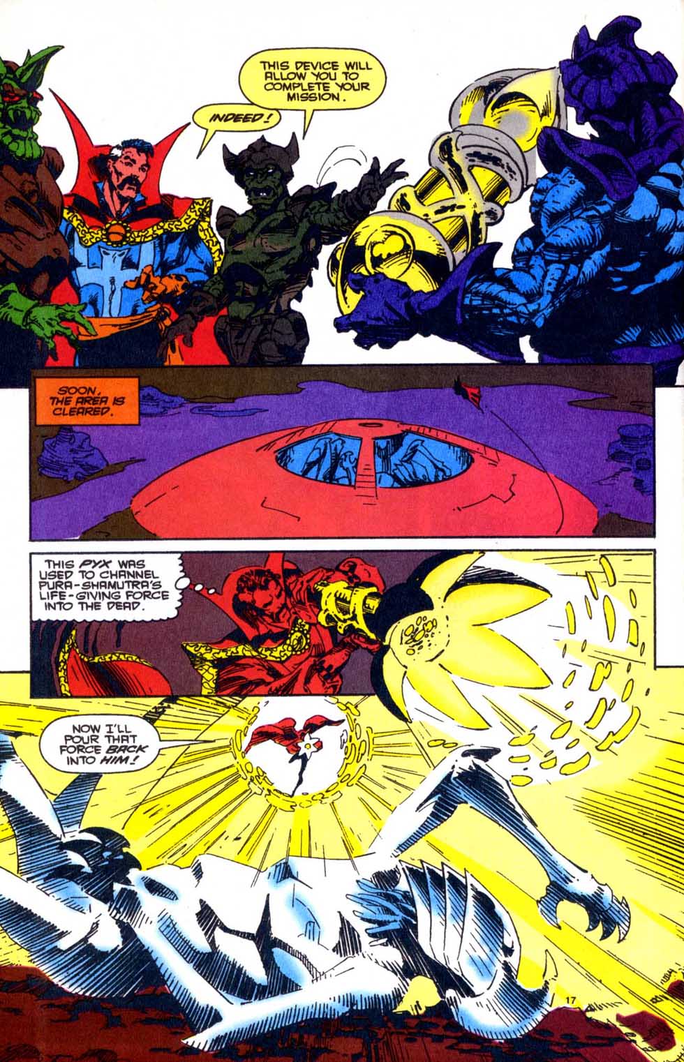 Read online Doctor Strange: Sorcerer Supreme comic -  Issue #58 - 17