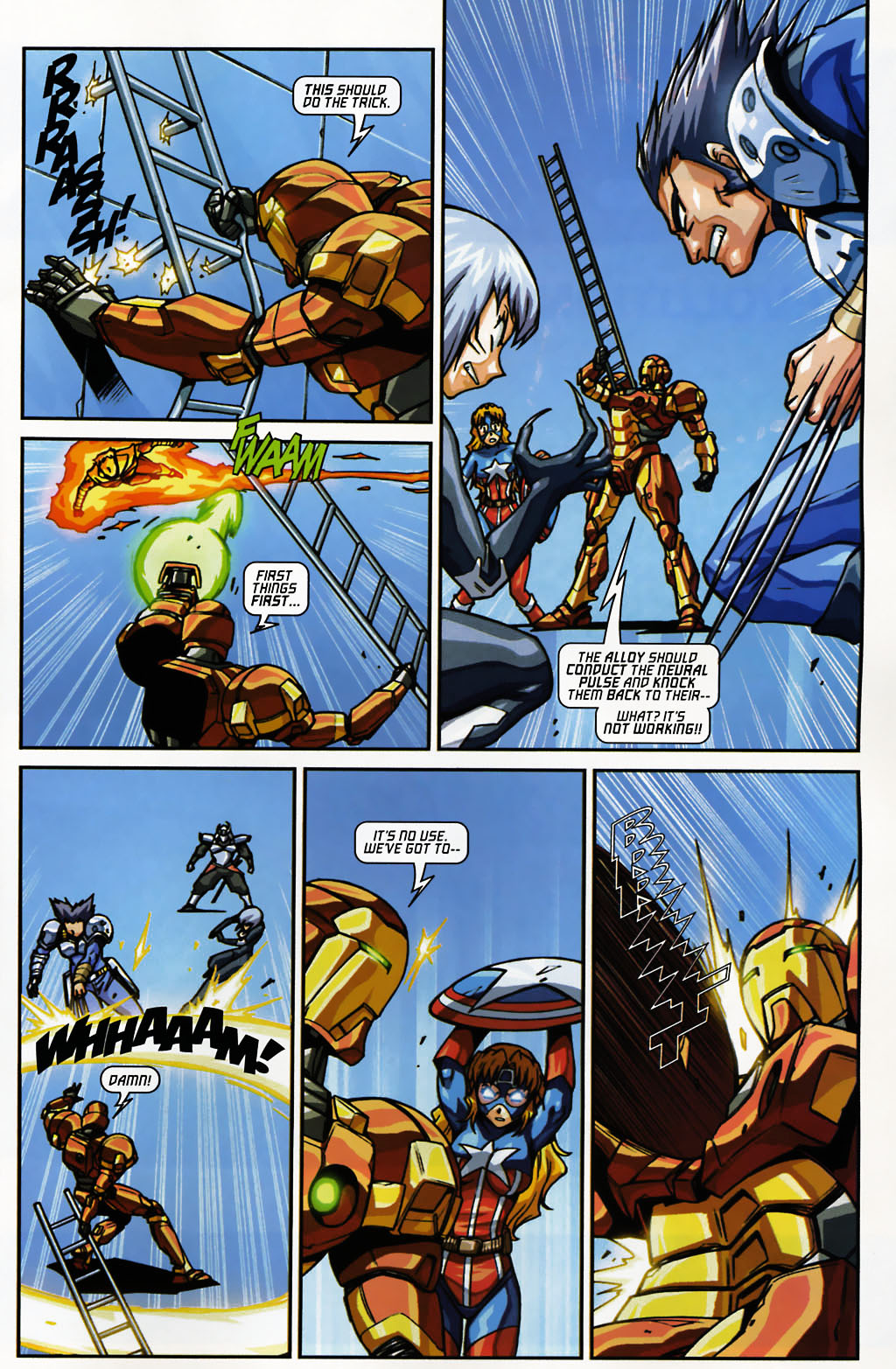 Read online New Mangaverse comic -  Issue #5 - 12