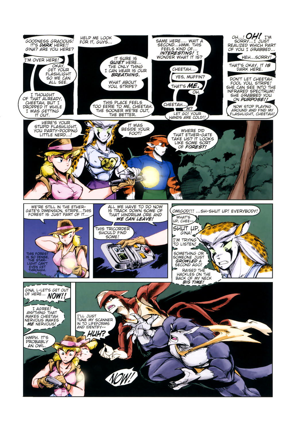 Read online Gold Digger Color Remix comic -  Issue #4 - 18