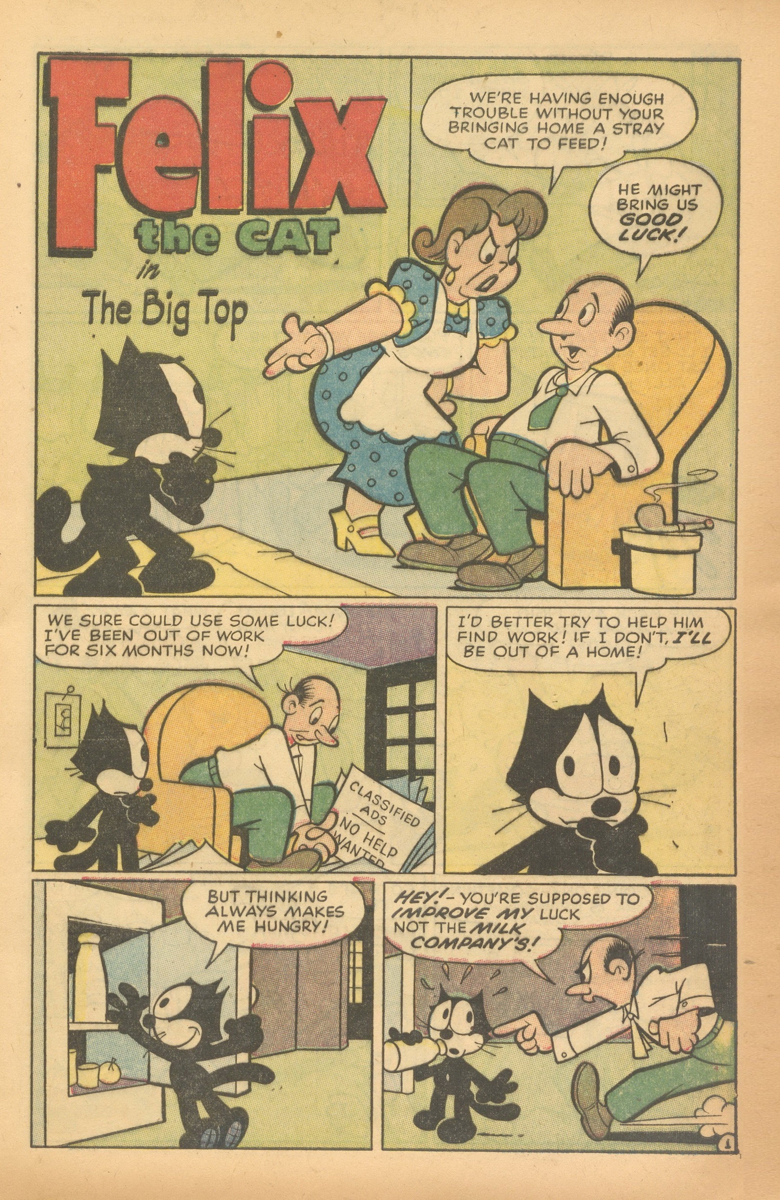 Read online Felix the Cat (1955) comic -  Issue #70 - 5
