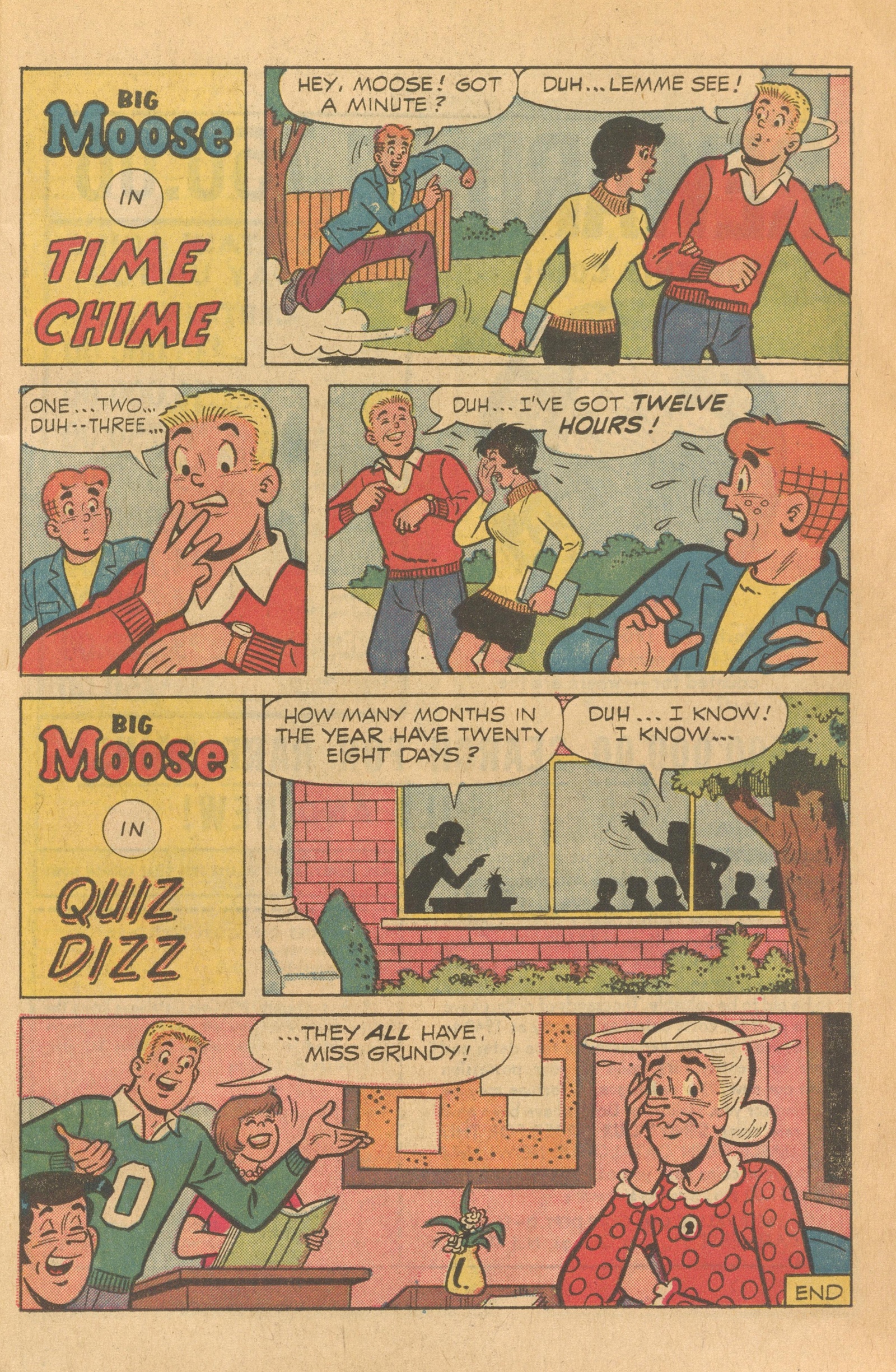 Read online Archie's Joke Book Magazine comic -  Issue #182 - 11