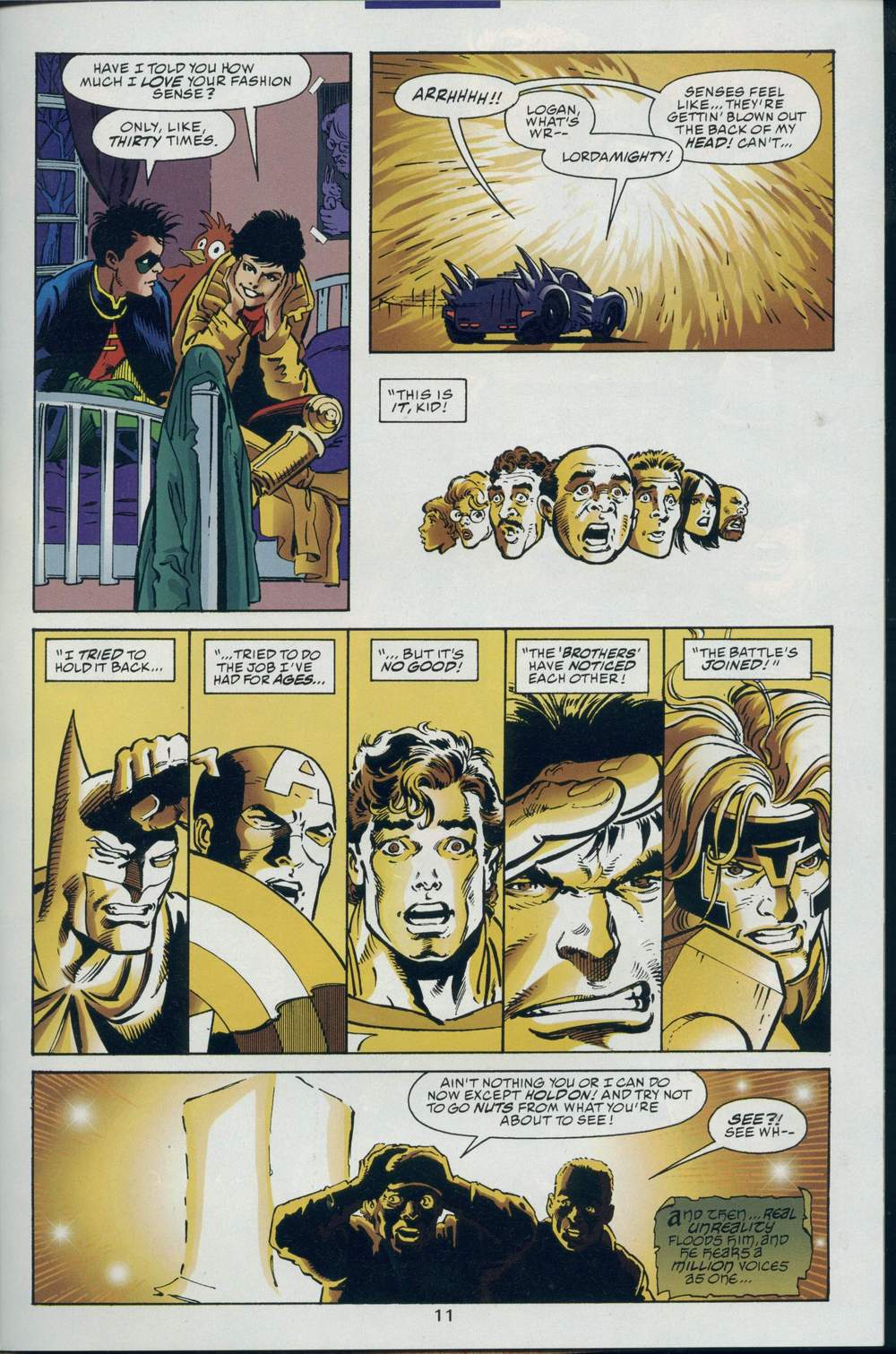 Read online DC Versus Marvel Comics comic -  Issue #2 - 13