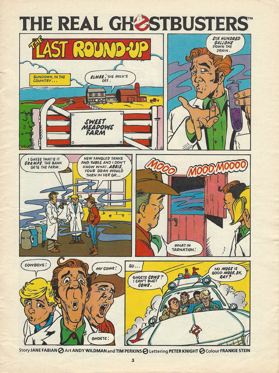 Read online The Real Ghostbusters comic -  Issue #43 - 3