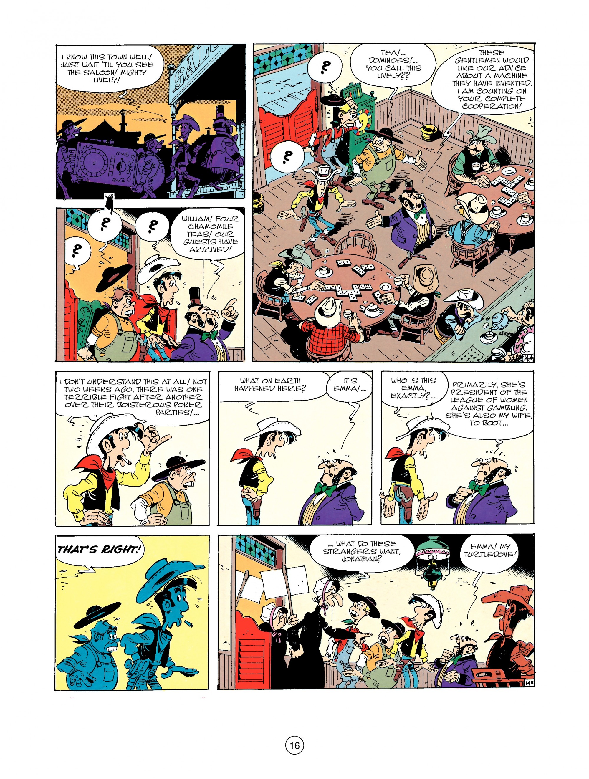 Read online A Lucky Luke Adventure comic -  Issue #33 - 16