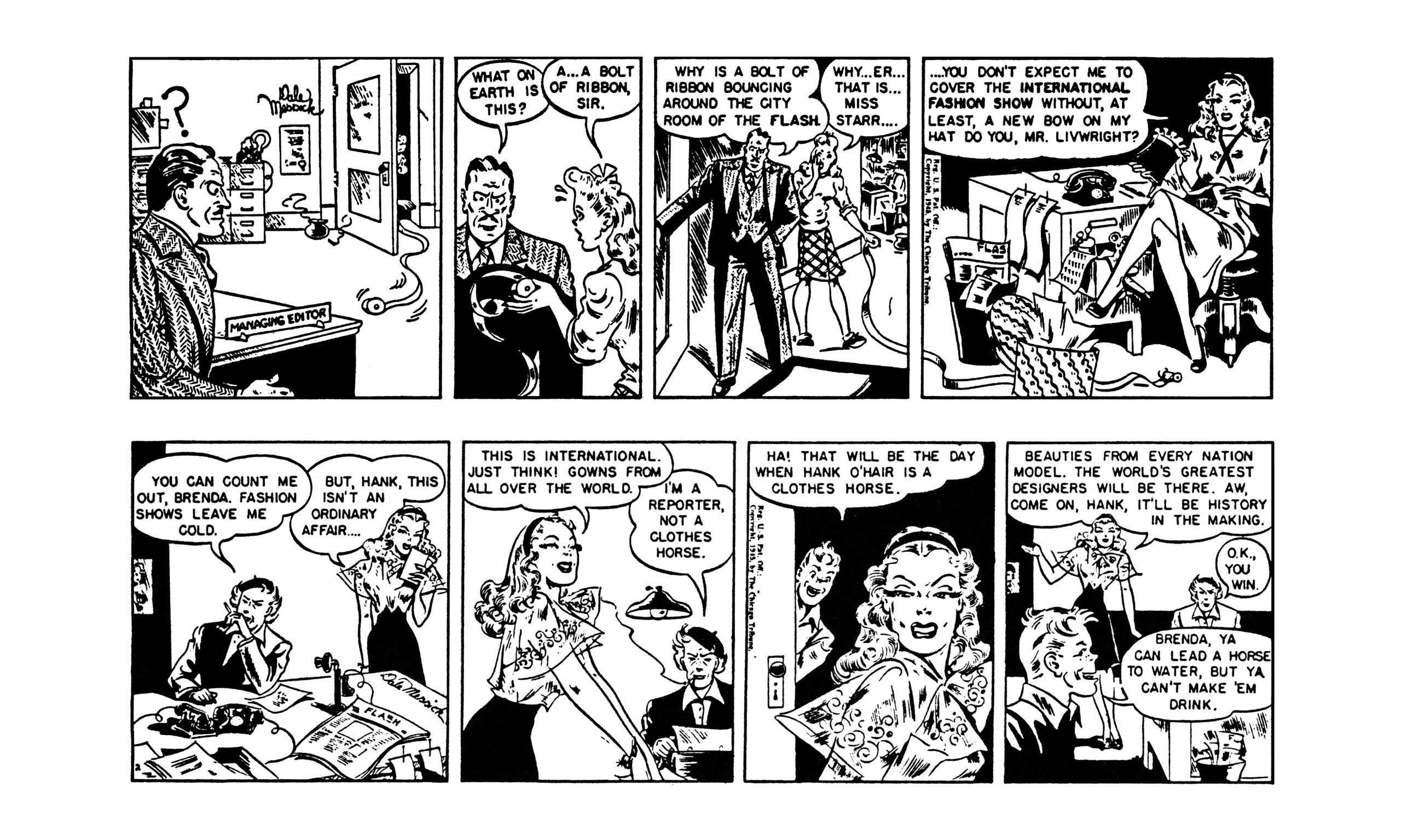 Read online Brenda Starr, Reporter: The Collected Dailies and Sundays comic -  Issue # TPB (Part 2) - 28