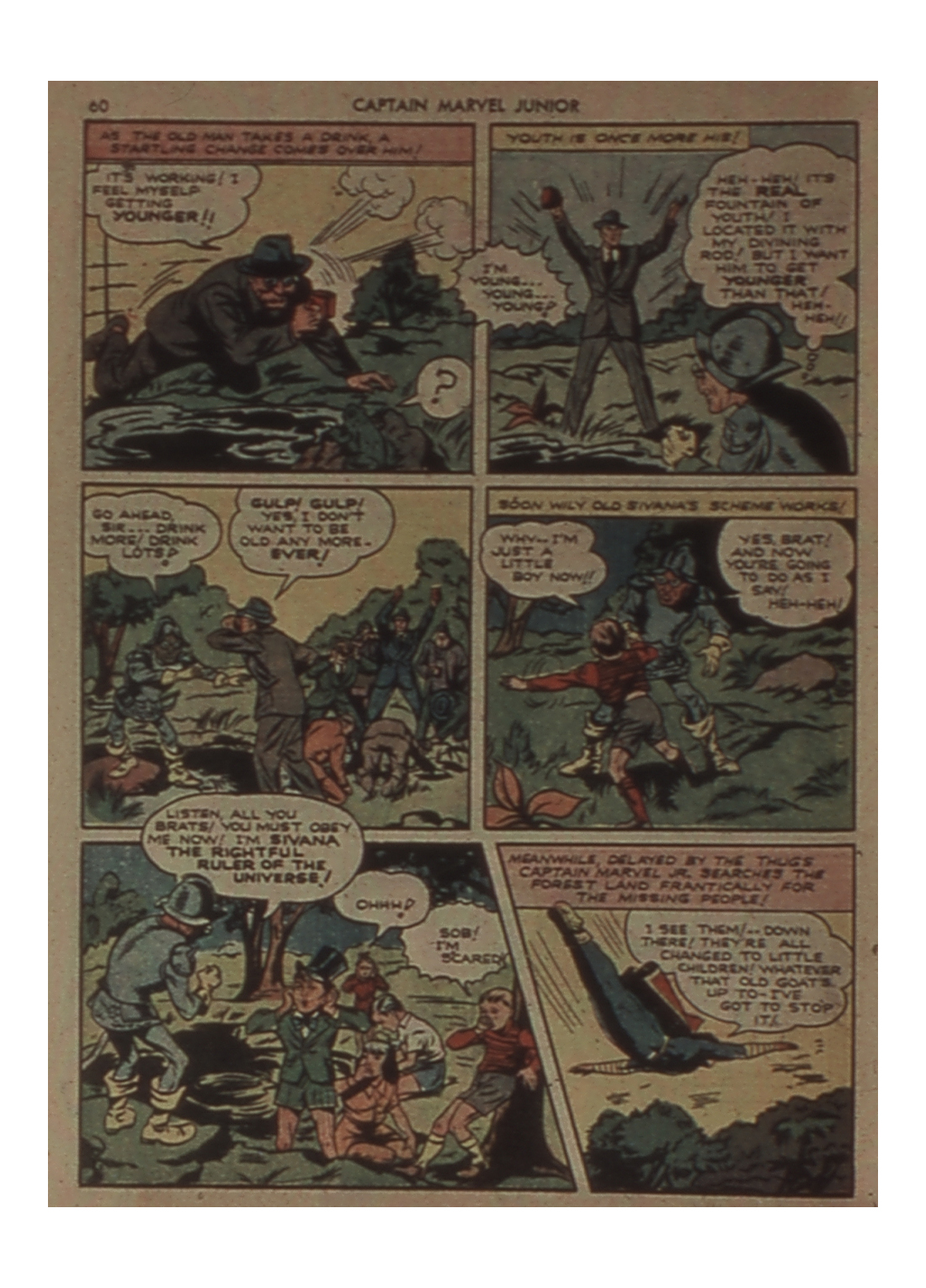 Read online Captain Marvel, Jr. comic -  Issue #5 - 60