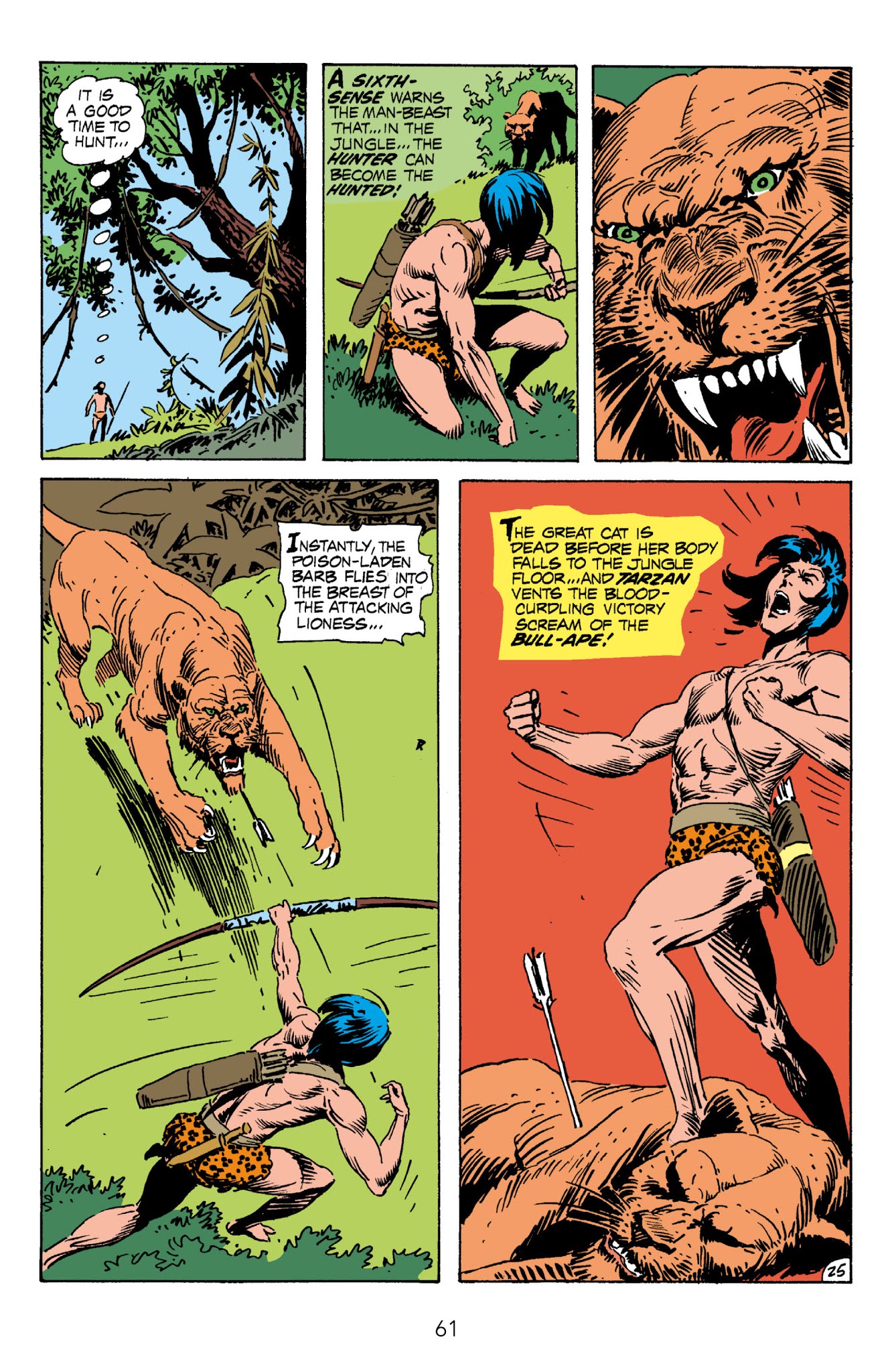 Read online Edgar Rice Burroughs' Tarzan The Joe Kubert Years comic -  Issue # TPB 1 (Part 1) - 62