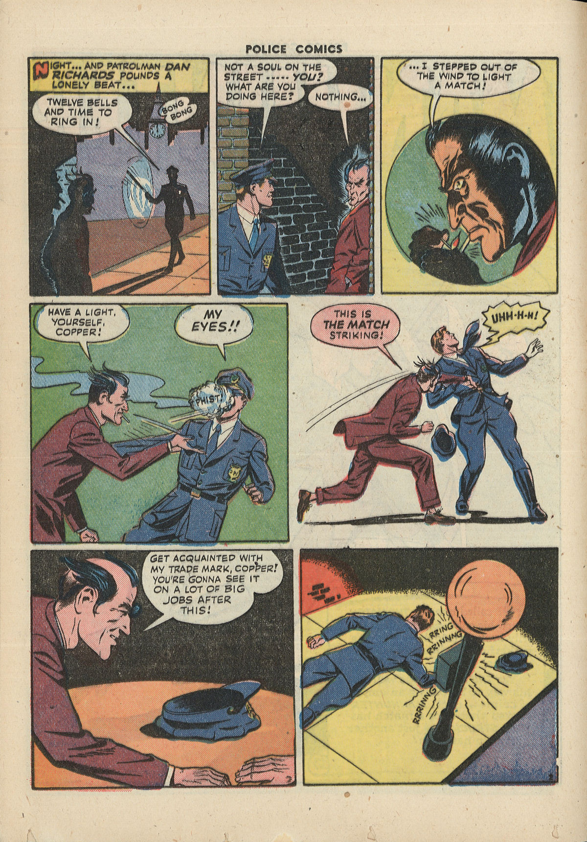 Read online Police Comics comic -  Issue #37 - 20