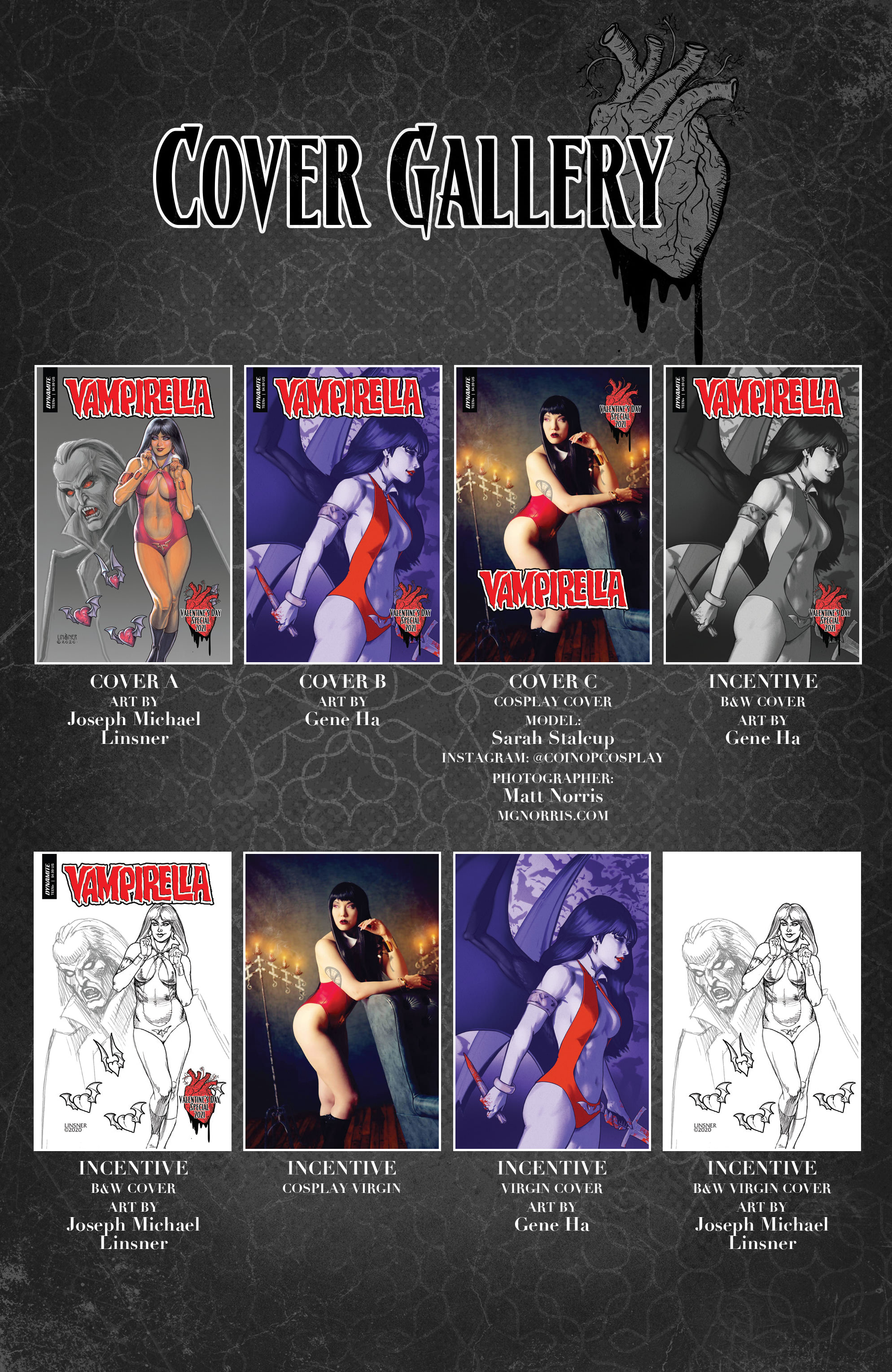 Read online Vampirella Valentine's Day Special comic -  Issue #2021 - 34