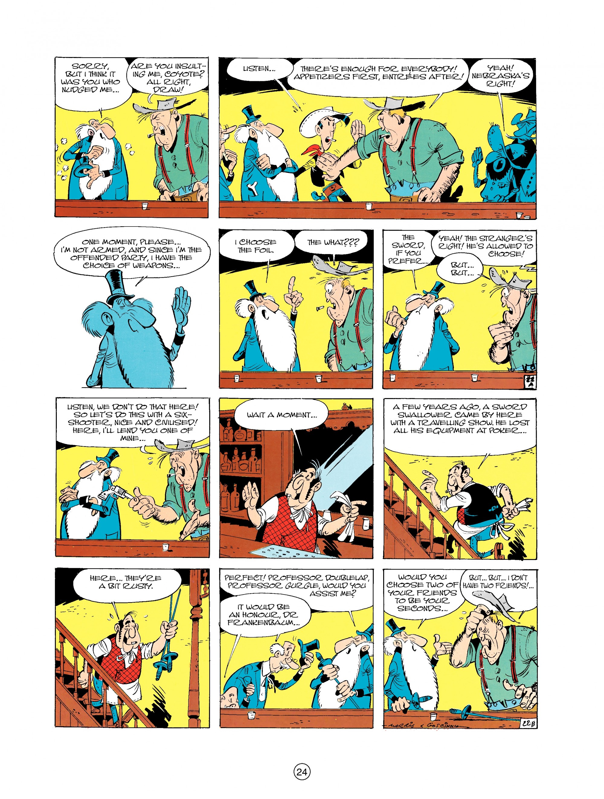 Read online A Lucky Luke Adventure comic -  Issue #16 - 24