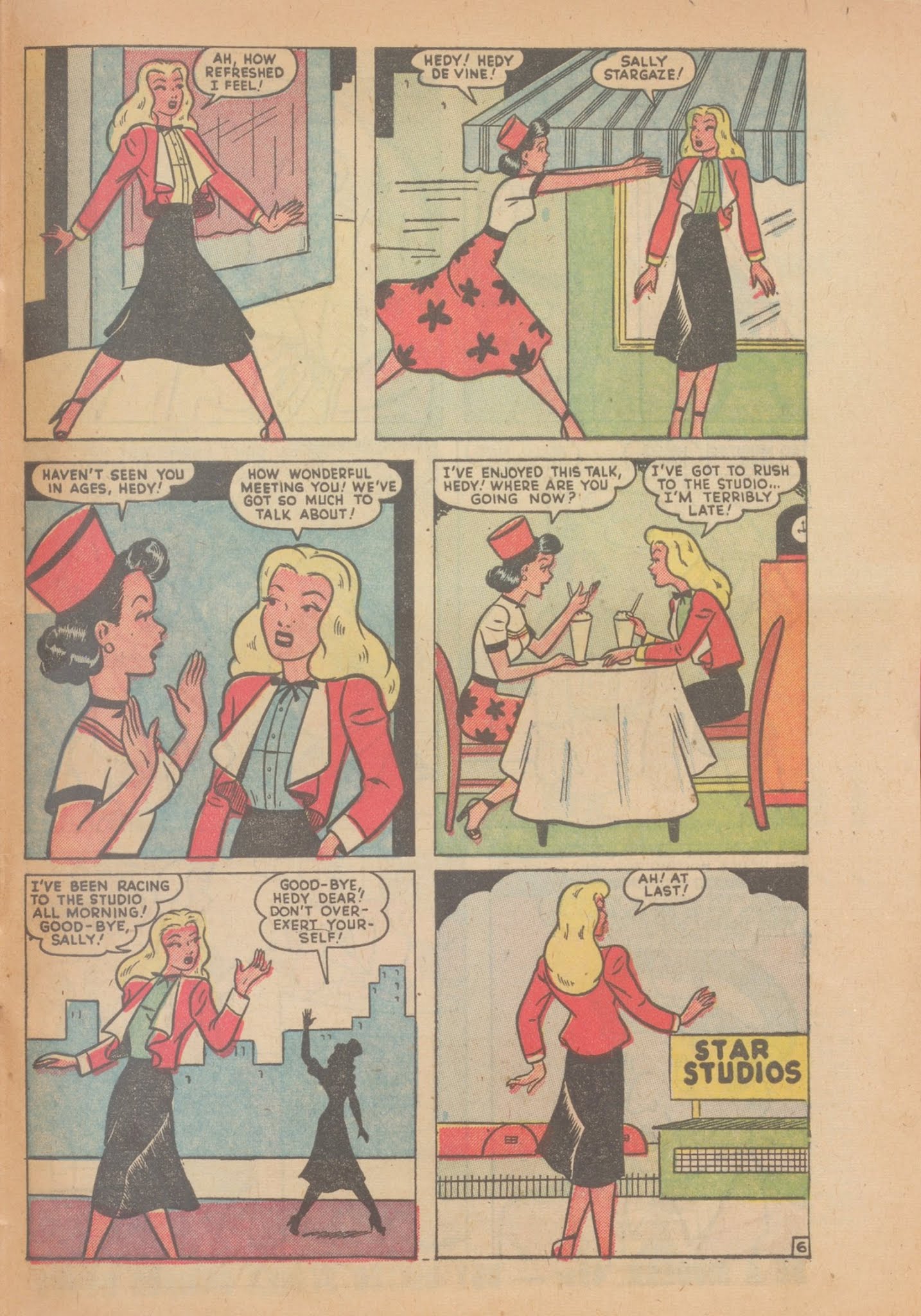 Read online Hedy De Vine Comics comic -  Issue #34 - 47