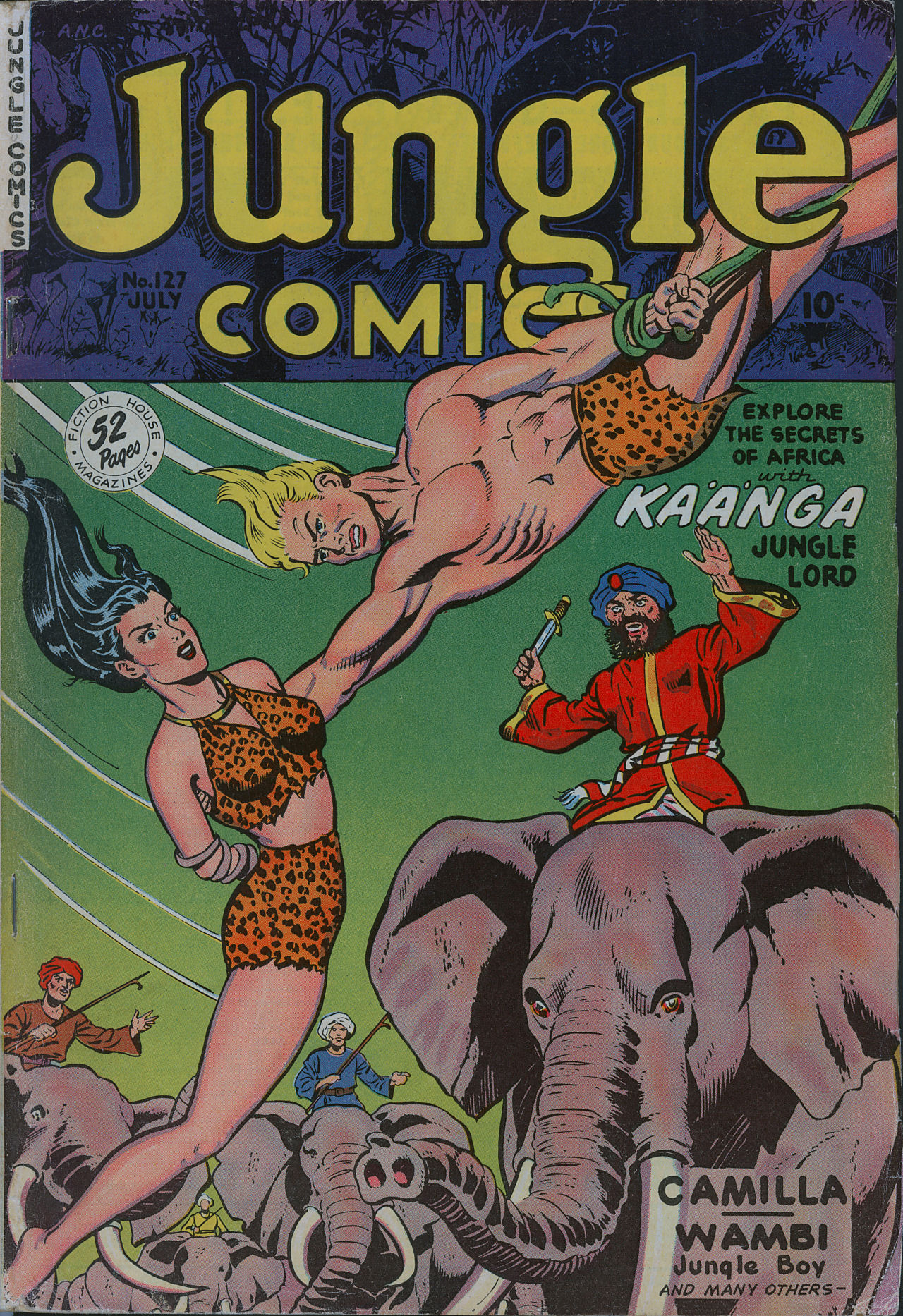 Read online Jungle Comics comic -  Issue #127 - 1