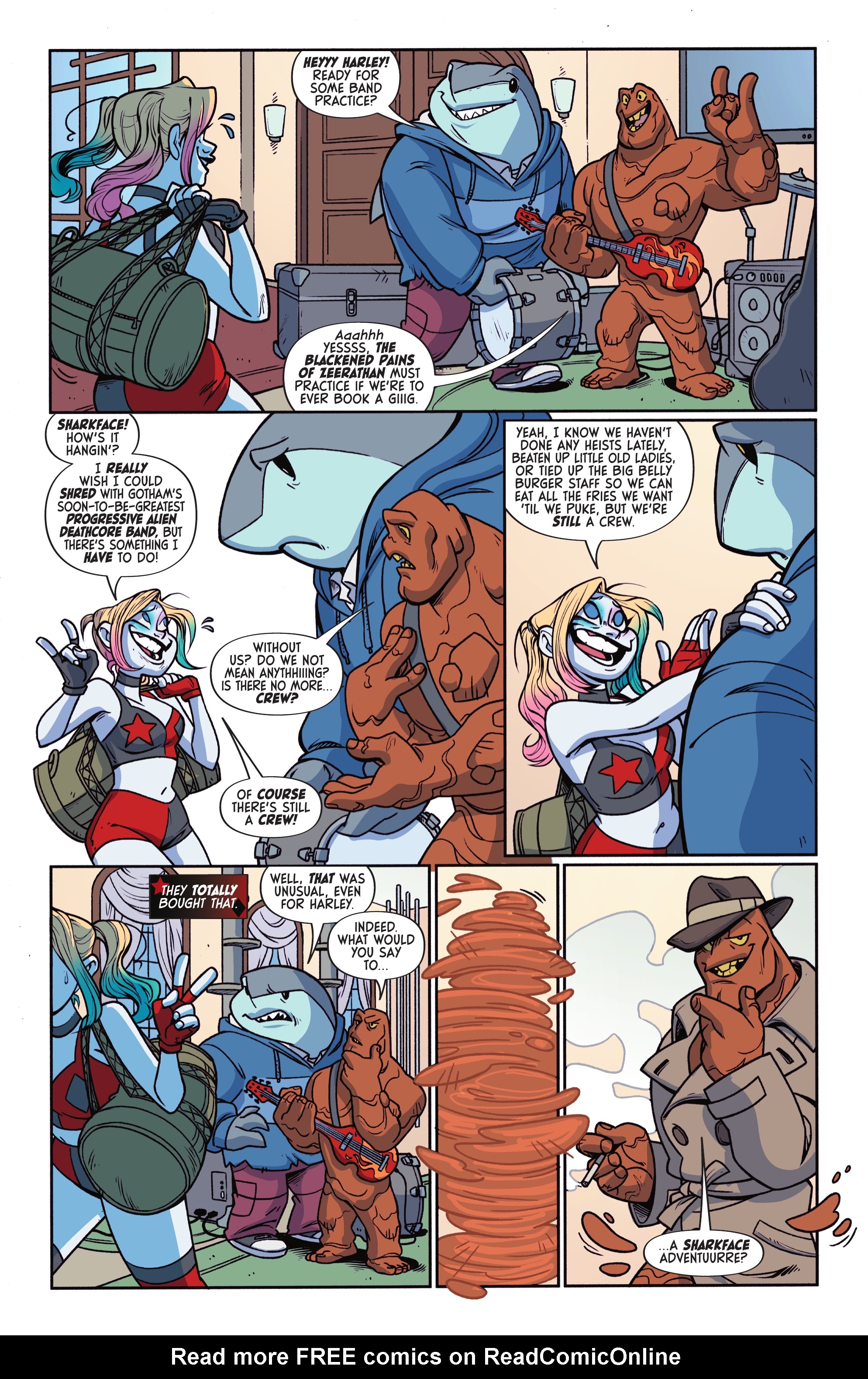 Read online Harley Quinn: The Animated Series: Legion of Bats! comic -  Issue #4 - 7