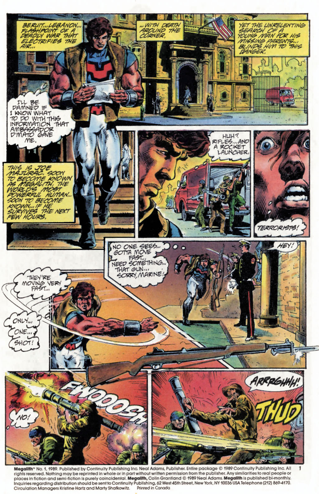 Read online Megalith comic -  Issue #1 - 2