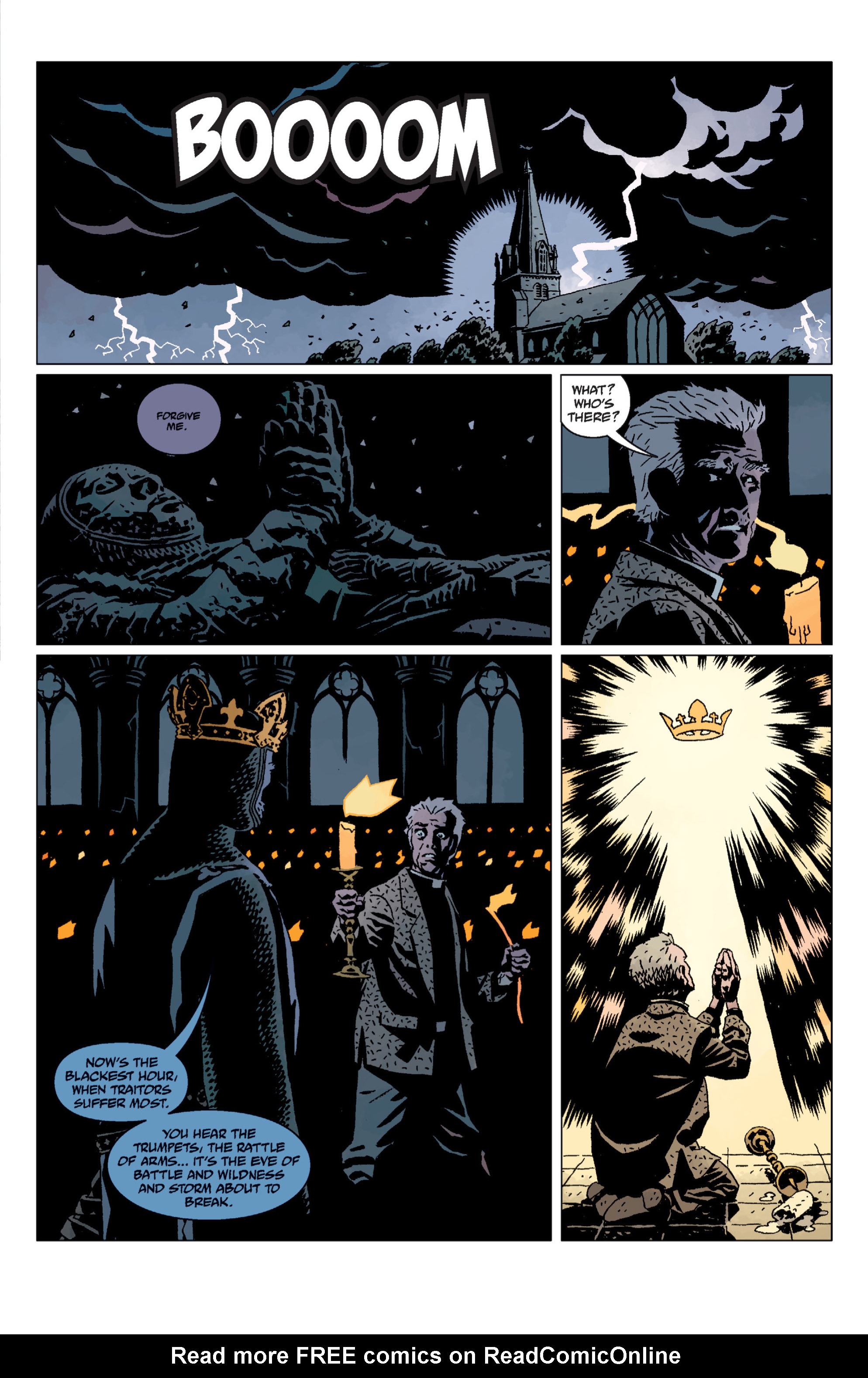 Read online Hellboy comic -  Issue #12 - 44