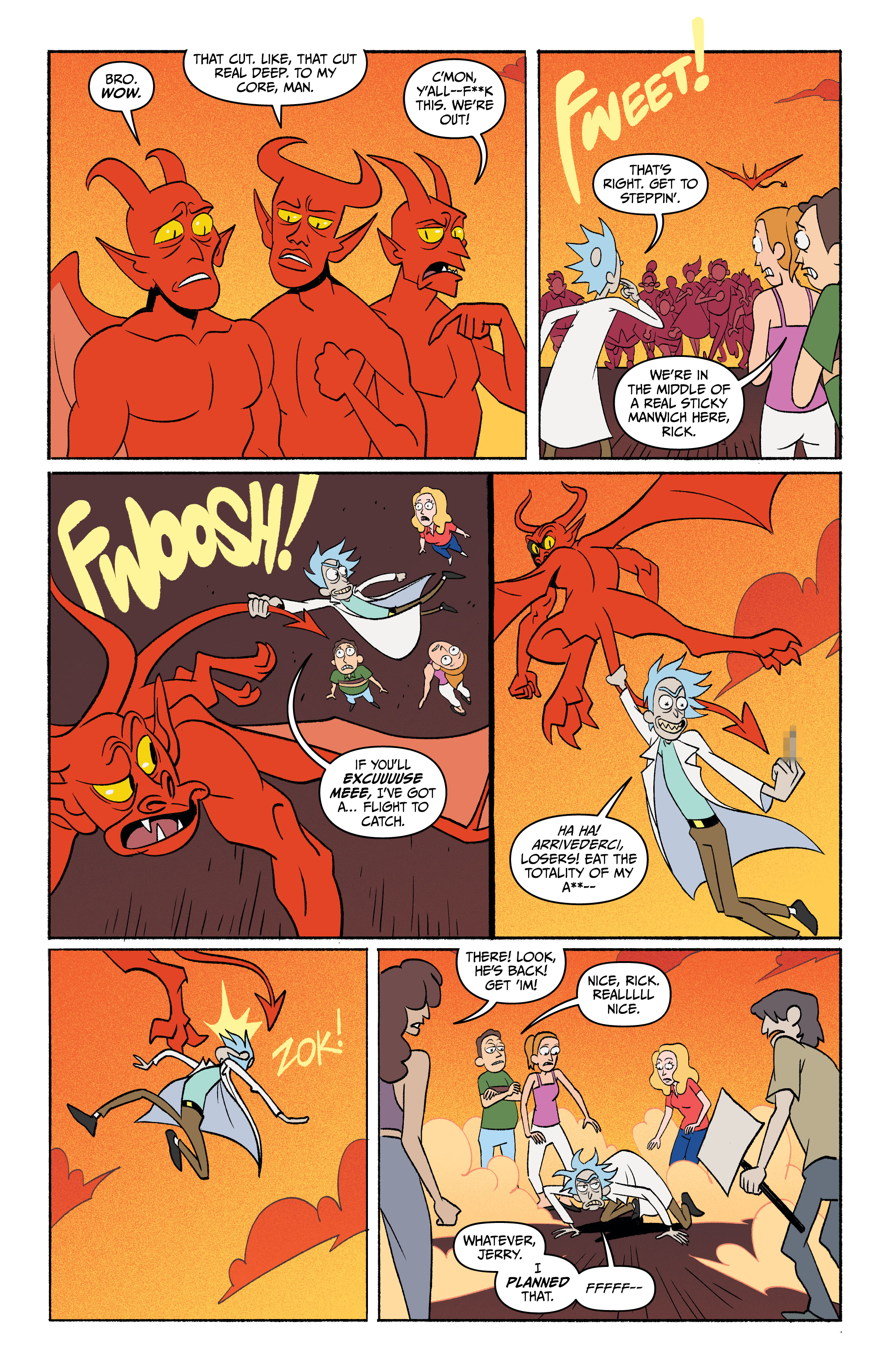 Read online Rick and Morty: Go to Hell comic -  Issue # _TPB - 101