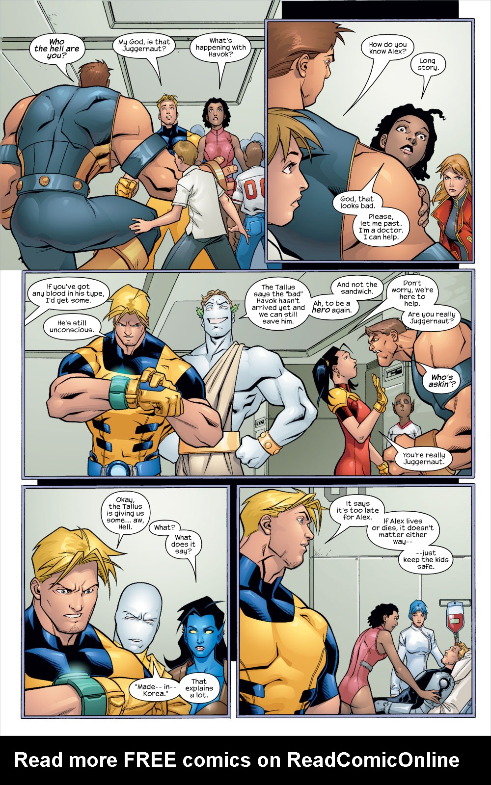 Read online Exiles (2001) comic -  Issue #28 - 10