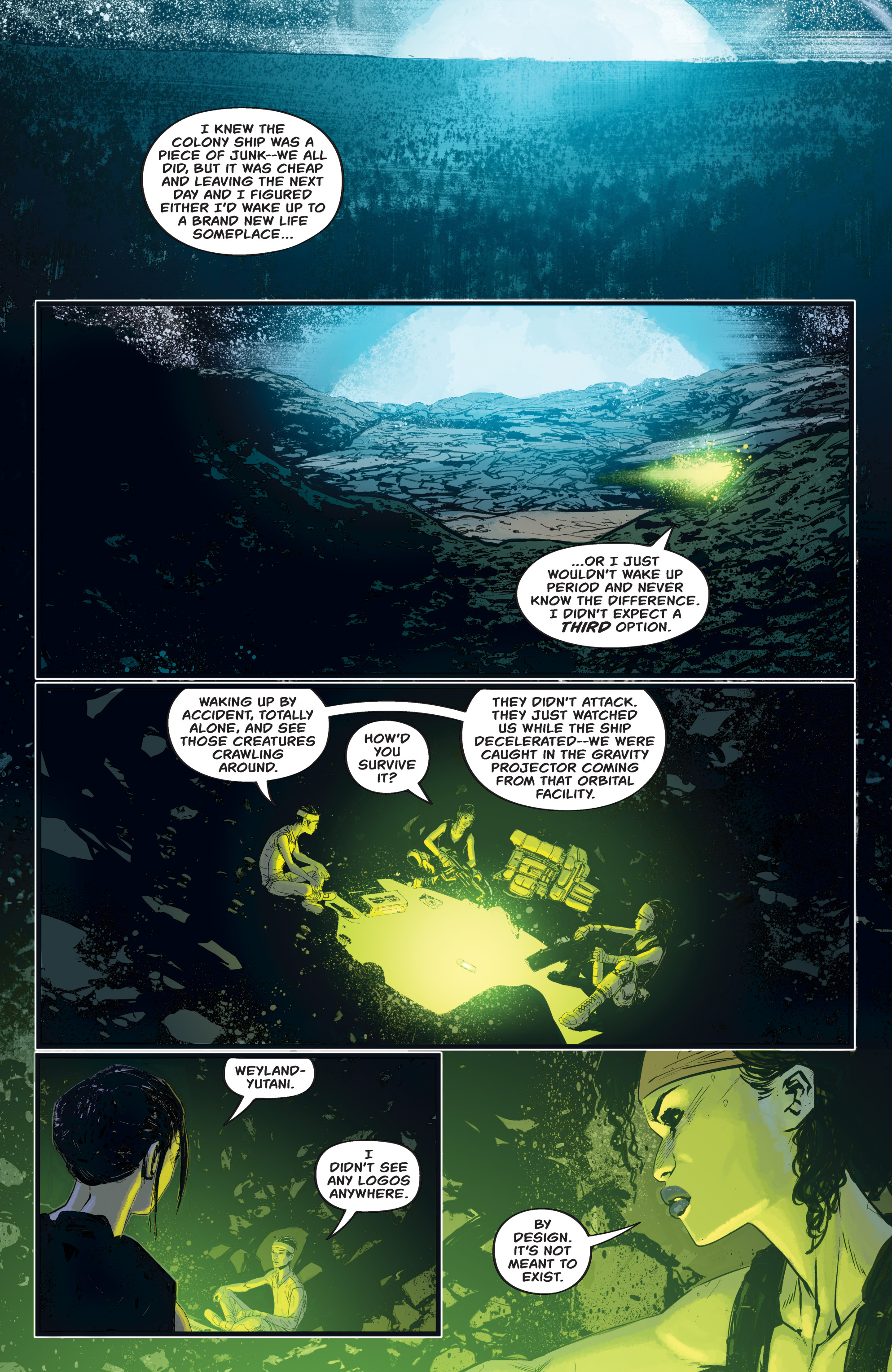 Read online Aliens: Resistance comic -  Issue # _TPB - 80