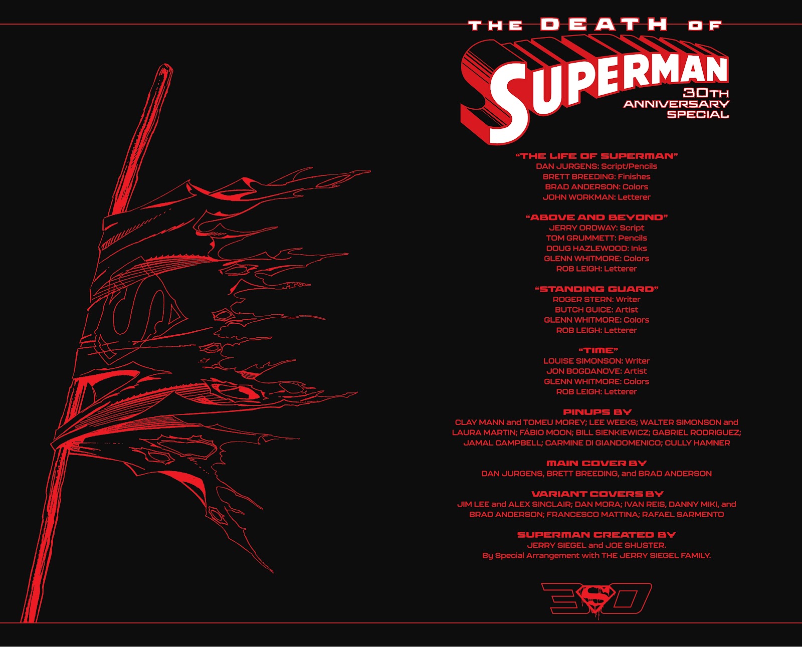 The Death of Superman 30th Anniversary Special issue Full - Page 4