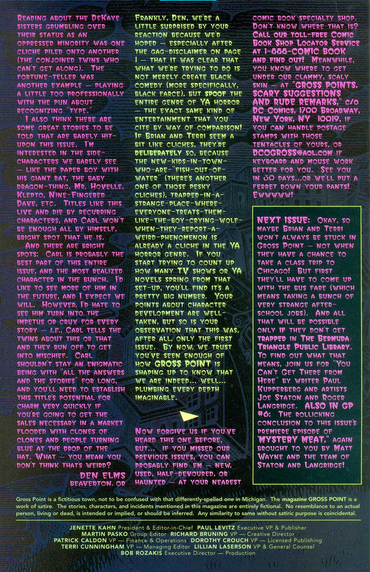 Read online Gross Point comic -  Issue #5 - 25