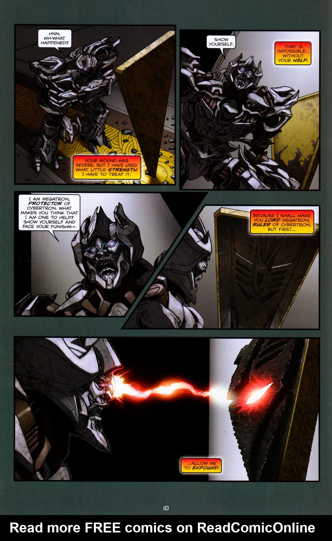 Read online Transformers: Defiance comic -  Issue #2 - 11