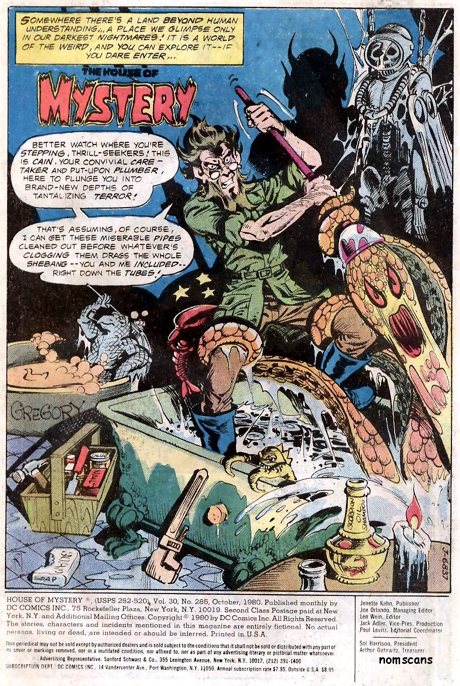 Read online House of Mystery (1951) comic -  Issue #285 - 2